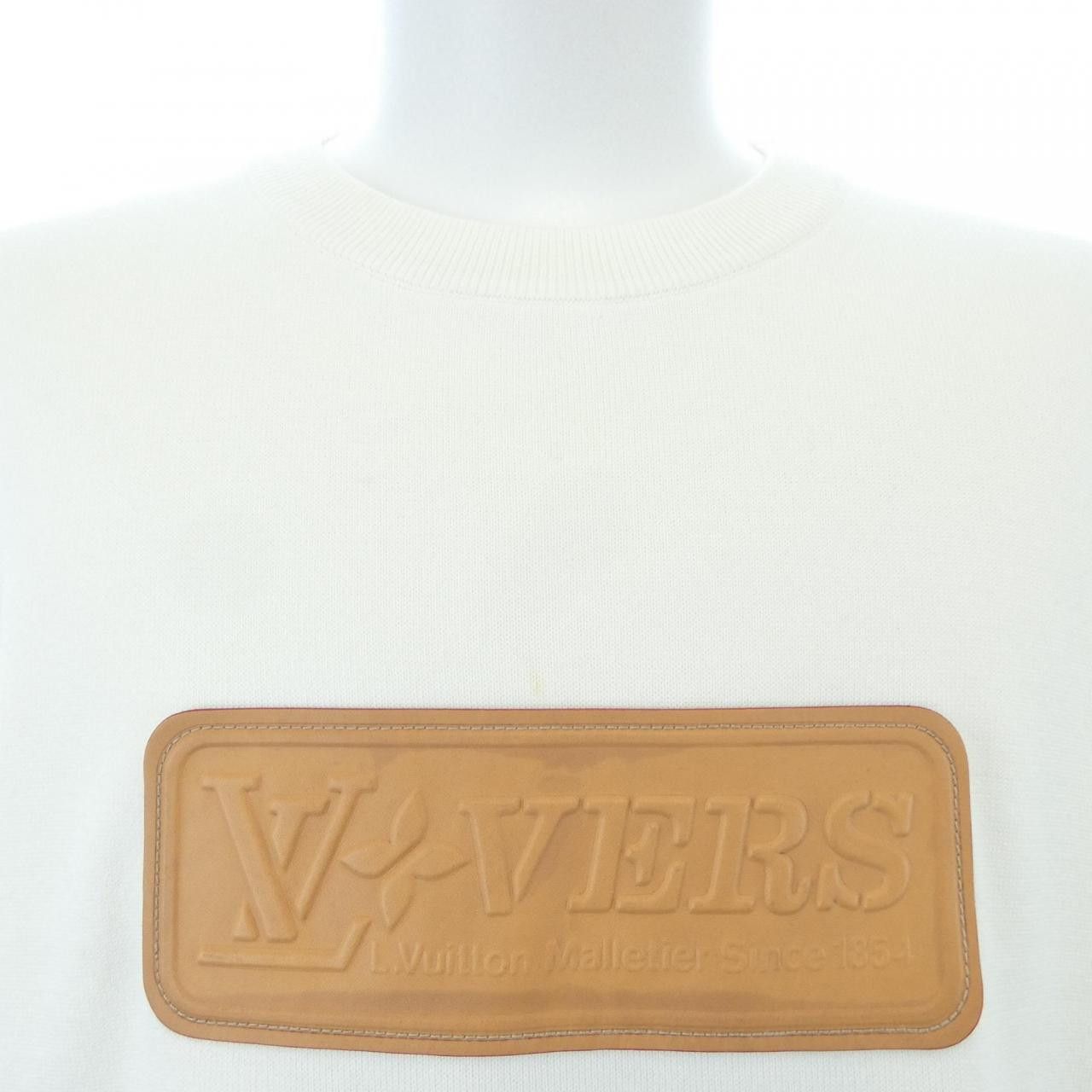Louis Vuitton Louis Vuitton Louis Vuitton VVN Patch Short Sleeve Knit Textile Tops HSN98WAUR DUTY FREE for USA Size ONE SIZE - 5 Thumbnail