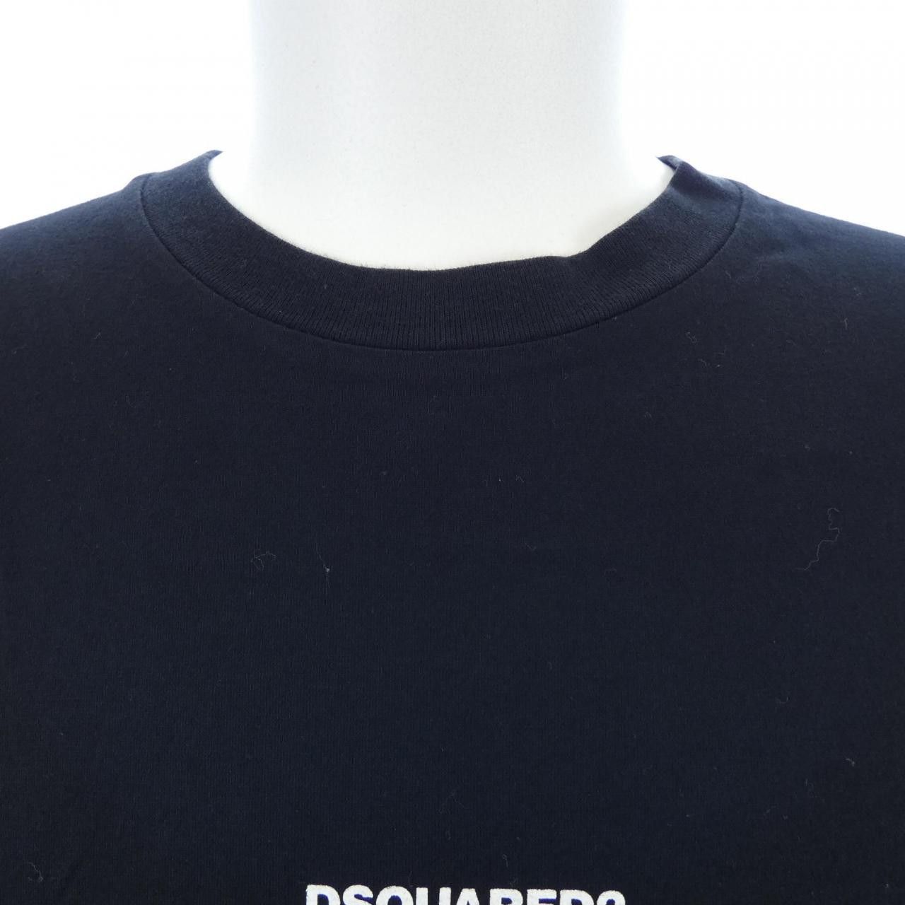 Dsquared2 Dsquared2 DSQUARED2 Cotton T Shirt Textile T-Shirts S74GD0769 DUTY FREE for USA Size ONE SIZE - 5 Thumbnail