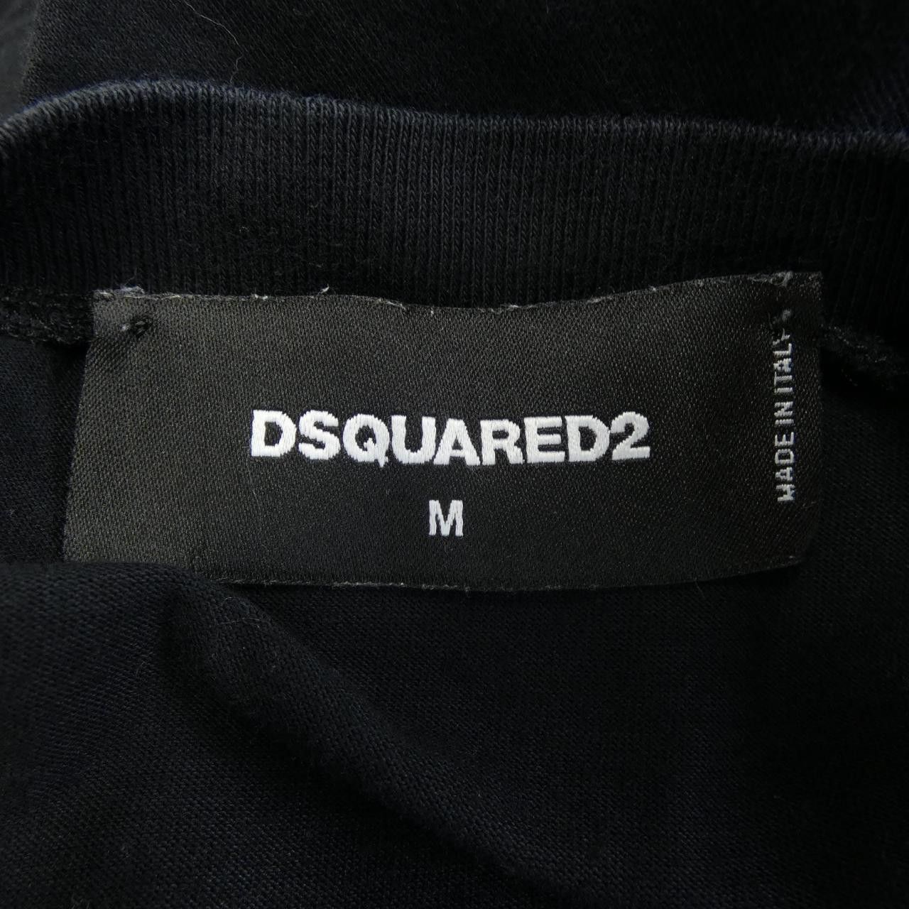 Dsquared2 Dsquared2 DSQUARED2 Cotton T Shirt Textile T-Shirts S74GD0769 DUTY FREE for USA Size ONE SIZE - 4 Thumbnail