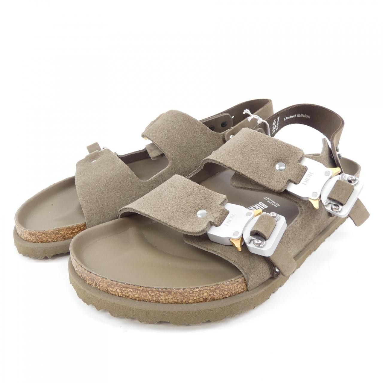 Dior Dior Dior BIRKENSTOCK Leather Sandals Leather Shoes BIRKENSTOOK DUTY FREE for USA Size ONE SIZE - 3 Thumbnail