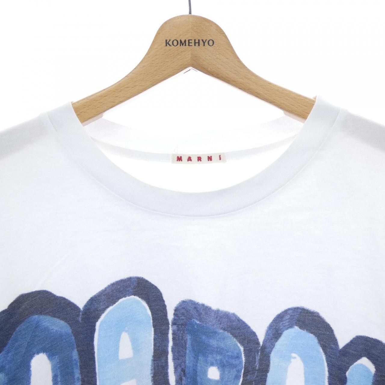 Marni Marni Marni Cotton T Shirt Textile T-Shirts THJE0266P1 DUTY FREE for USA Size ONE SIZE - 5 Thumbnail