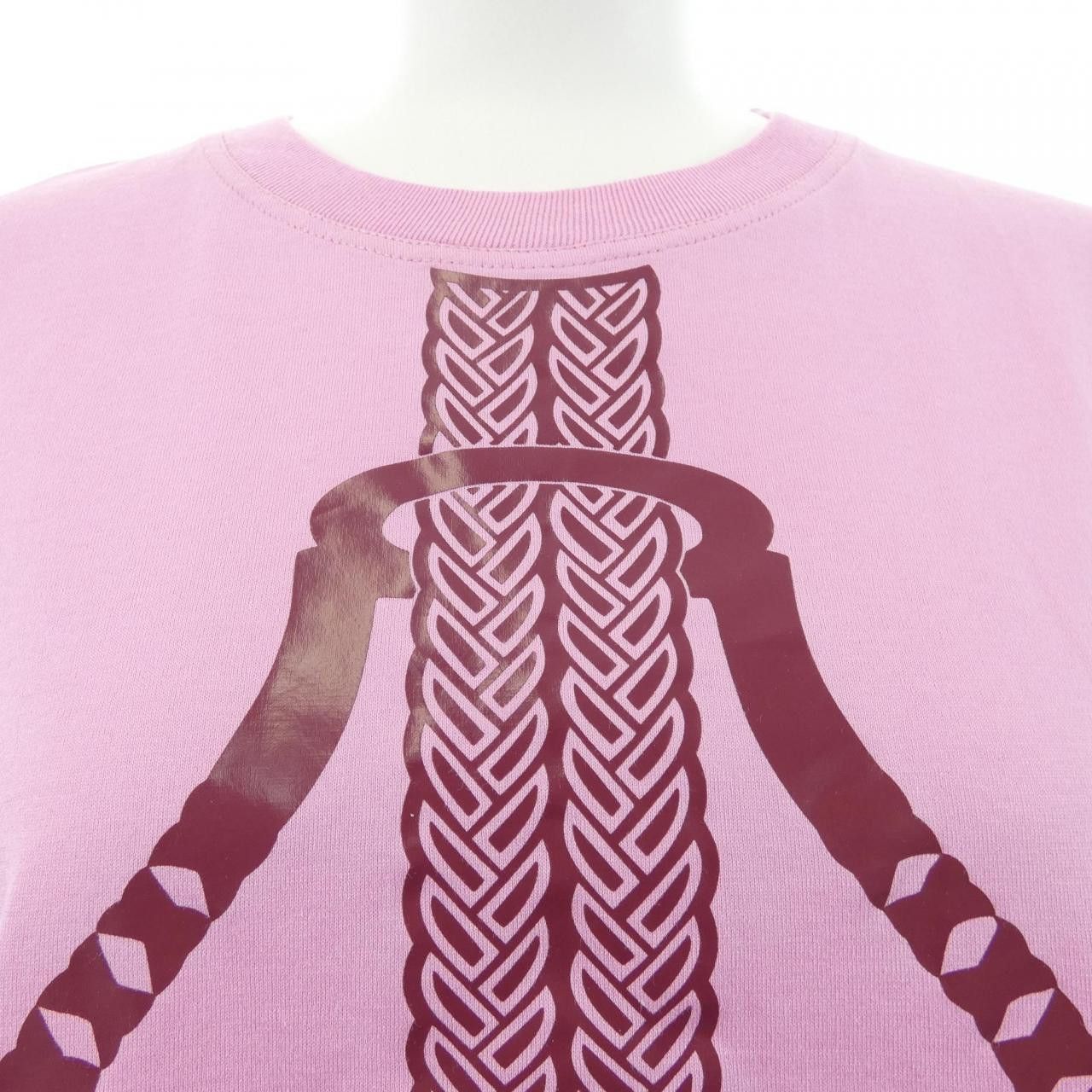 Hermes Hermes Hermes FANTAISIE D'ETRIERS Cotton TShirt Textile T-Shirts DUTY FREE for USA Size ONE SIZE - 5 Thumbnail