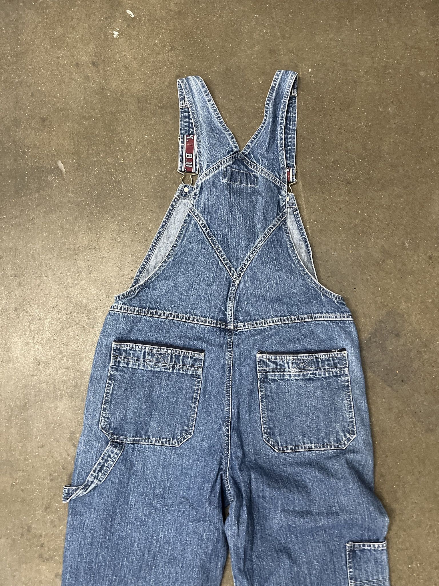 Carhartt × Vintage Vintage 1990s Bum Equipment denim Overalls Size M Size US M / EU 48-50 / 2 - 7 Thumbnail