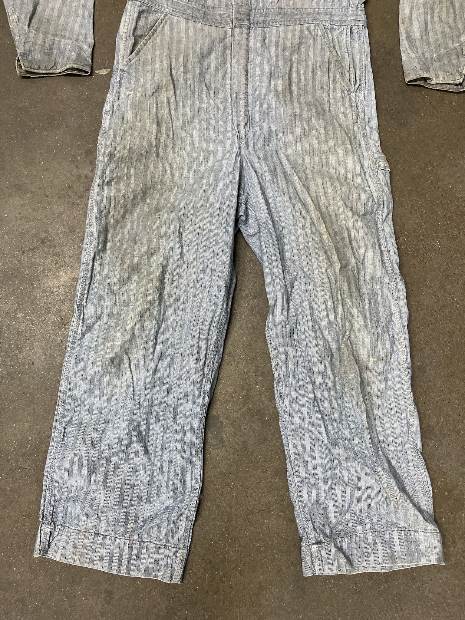 Carhartt × Vintage Vintage 1980s Big Mac Scoville Zipper Mechanic Work Suit Coverall Size 40L Size US XL / EU 56 / 4 - 3 Thumbnail