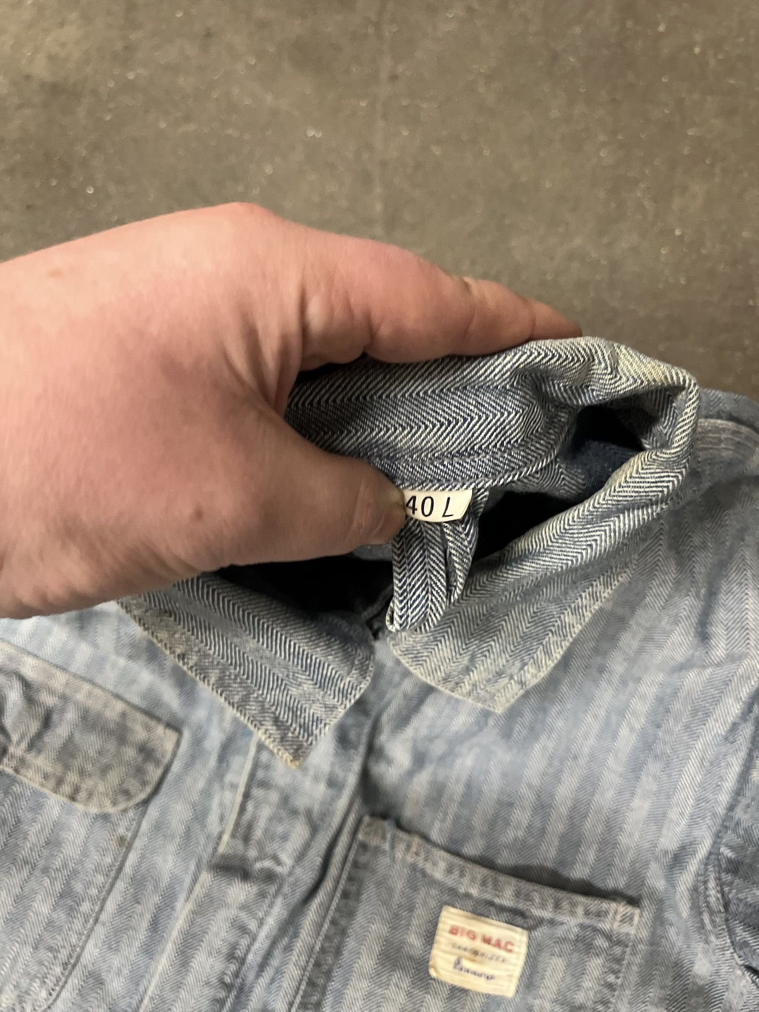 Carhartt × Vintage Vintage 1980s Big Mac Scoville Zipper Mechanic Work Suit Coverall Size 40L Size US XL / EU 56 / 4 - 4 Thumbnail