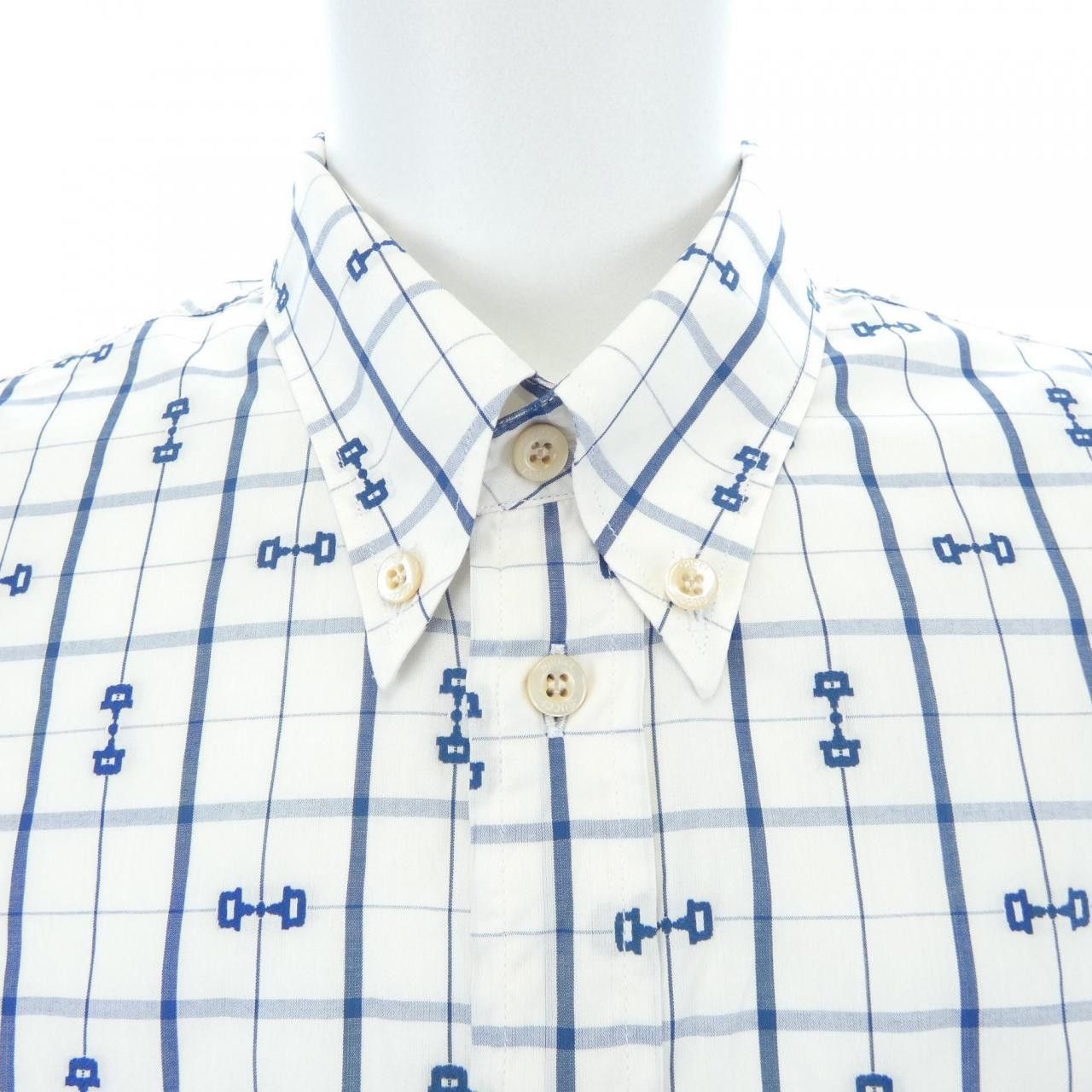 Gucci Gucci Gucci Short Sleeve Shirt Textile Tops 770424ZAOQR DUTY FREE for USA Size ONE SIZE - 5 Thumbnail