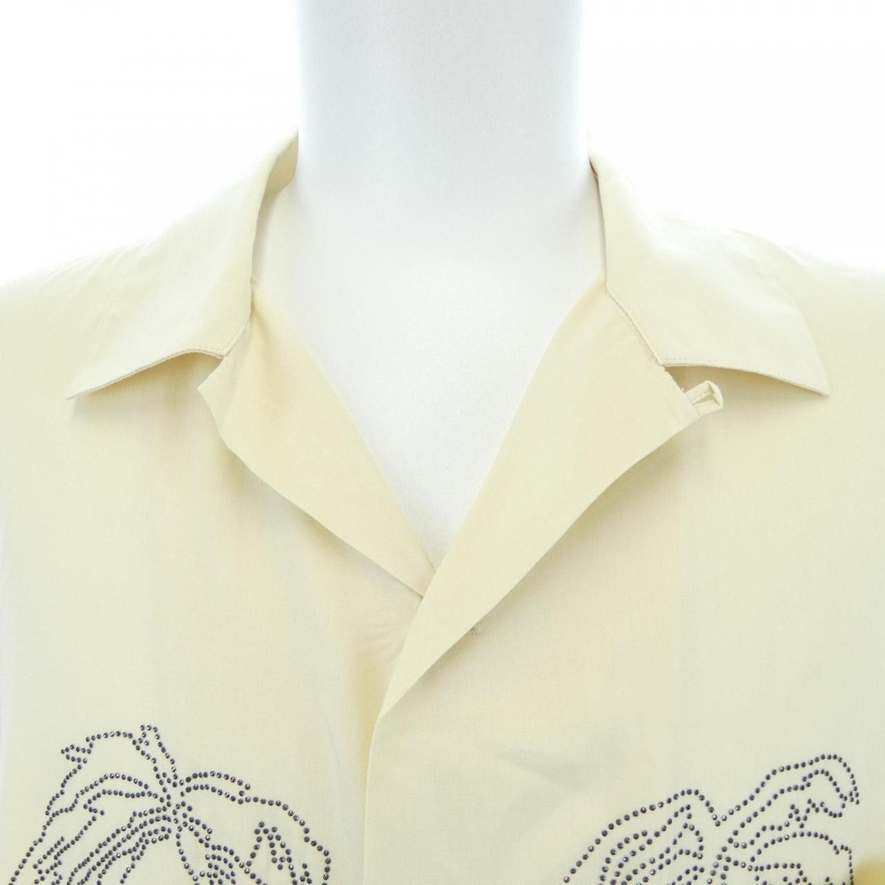 Celine Celine CELINE Short Sleeve Shirt Textile Dress Shirt 2C947852C DUTY FREE for USA Size ONE SIZE - 5 Thumbnail