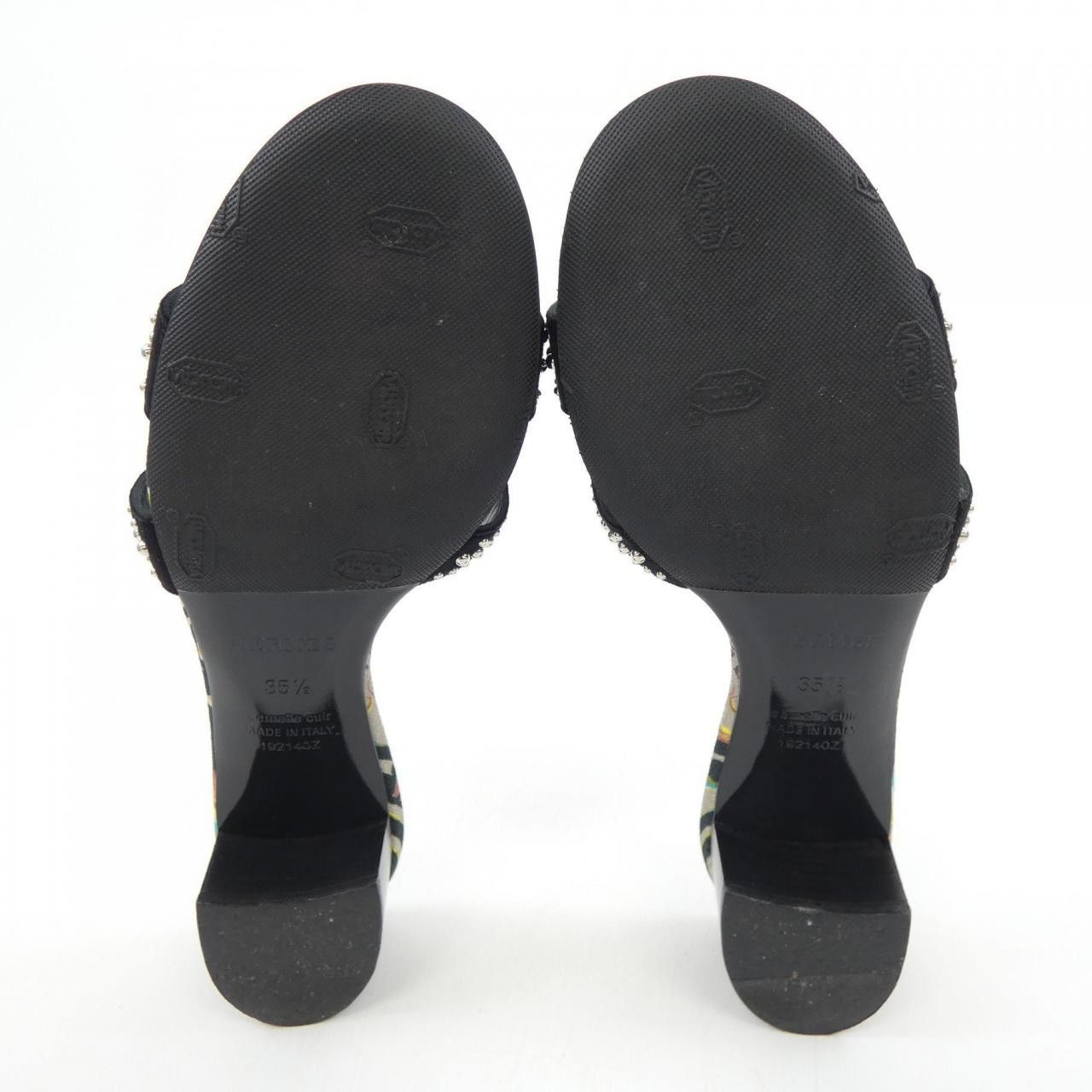 Hermes Hermes Hermes Oasis BRIDE DE GALA leather sandals Leather Shoes DUTY FREE for USA Size ONE SIZE - 4 Thumbnail