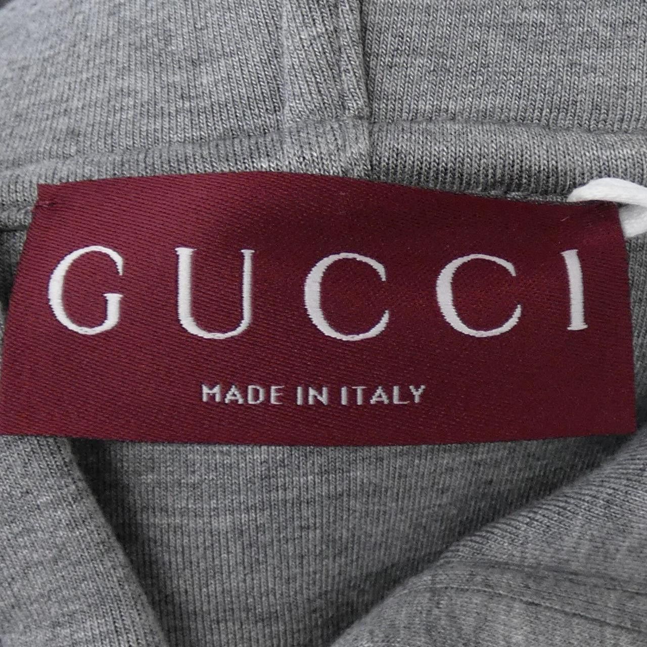 Gucci Gucci Gucci Cotton Hoodie Textile Sweatshirts & Hoodies 794337XJGTW DUTY FREE for USA Size ONE SIZE - 4 Thumbnail
