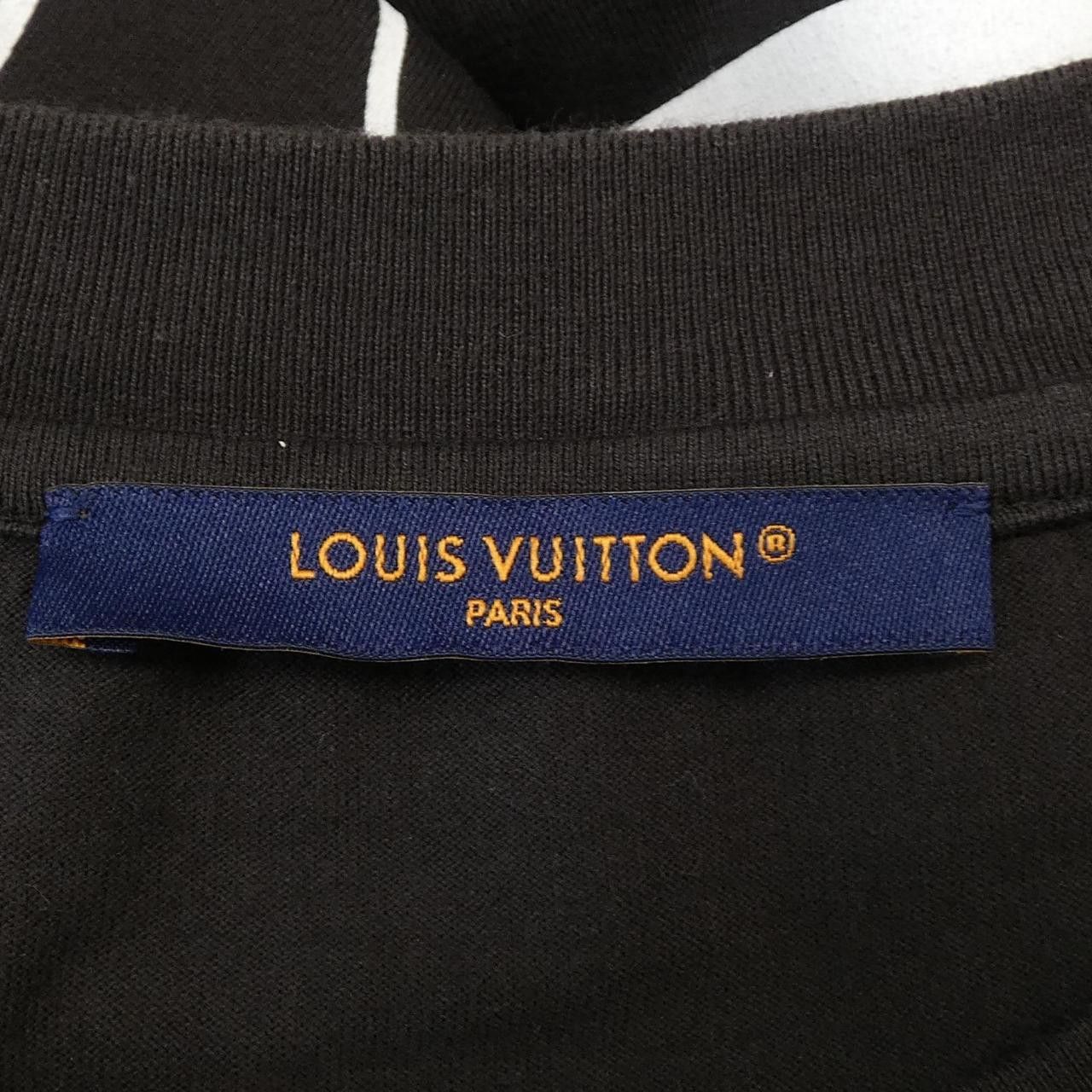 Louis Vuitton Louis Vuitton Louis Vuitton Embellished Graphic Cotton TShirt Textile T-Shirts HSY96WNPG DUTY FREE for USA Size ONE SIZE - 4 Thumbnail