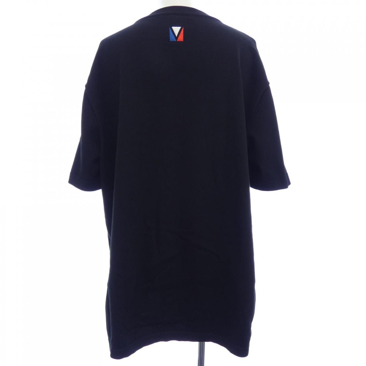 Louis Vuitton Louis Vuitton Louis Vuitton Embellished Cotton Knit Textile Tops HRN57WOY8 DUTY FREE for USA Size ONE SIZE - 2 Thumbnail