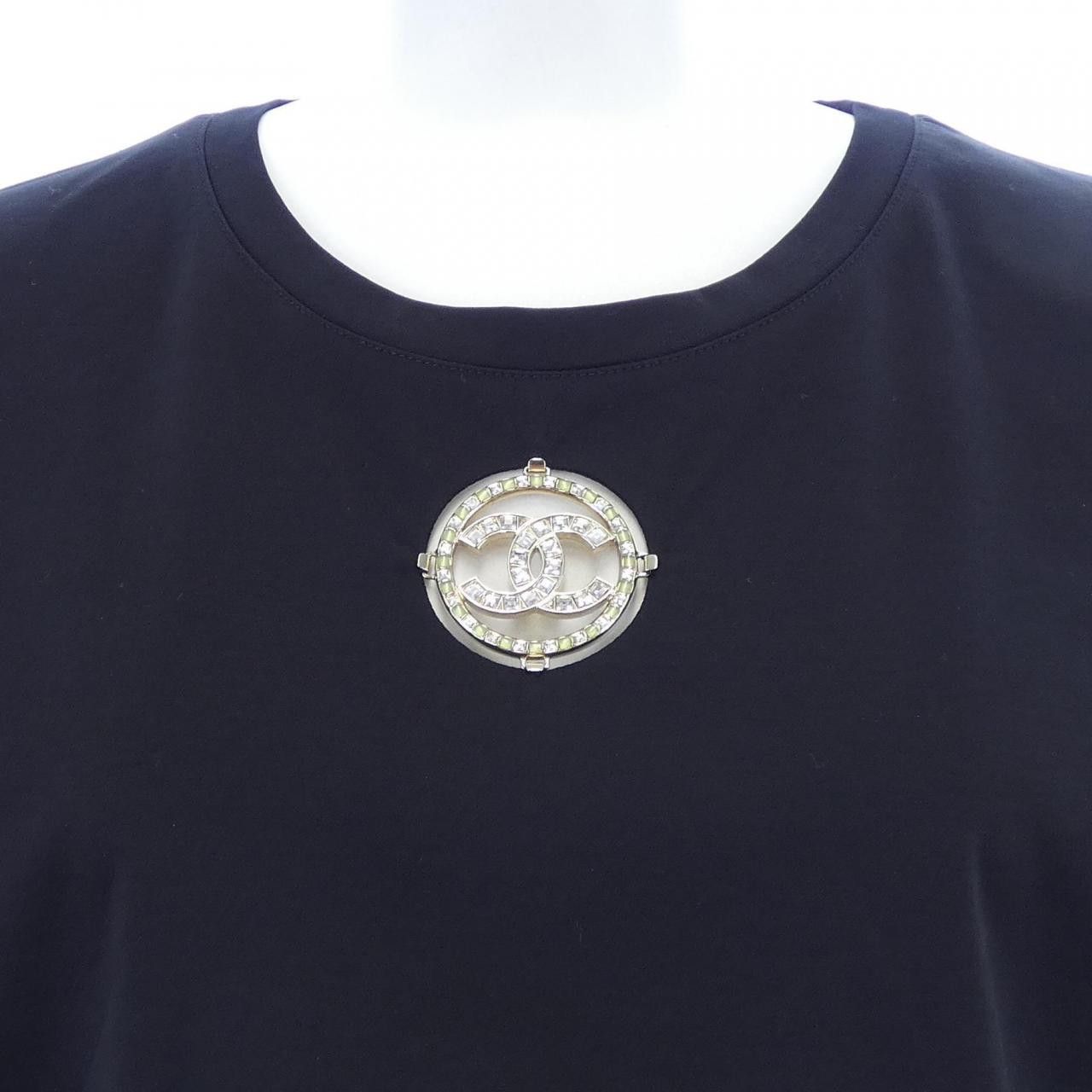 Chanel Chanel Chanel T Shirt Textile T-Shirts P64269K60251 DUTY FREE for USA Size ONE SIZE - 6 Thumbnail