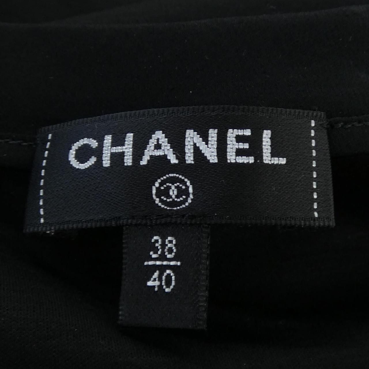 Chanel Chanel Chanel T Shirt Textile T-Shirts P64269K60251 DUTY FREE for USA Size ONE SIZE - 5 Thumbnail