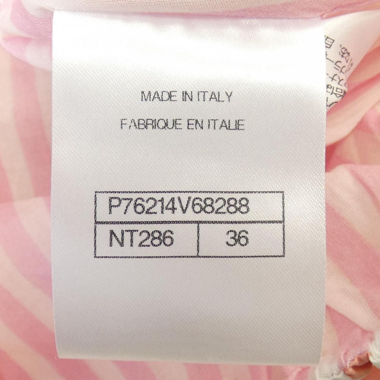 Chanel Chanel Chanel Short Sleeve Shirt Textile Tops P76214V68288 DUTY FREE for USA Size ONE SIZE - 4 Thumbnail
