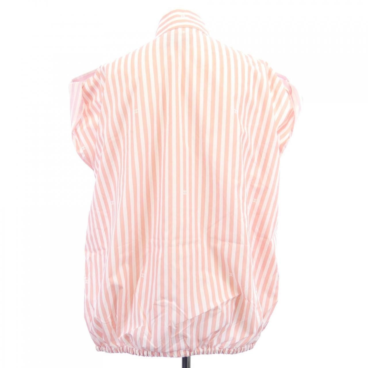 Chanel Chanel Chanel Short Sleeve Shirt Textile Tops P76214V68288 DUTY FREE for USA Size ONE SIZE - 2 Thumbnail