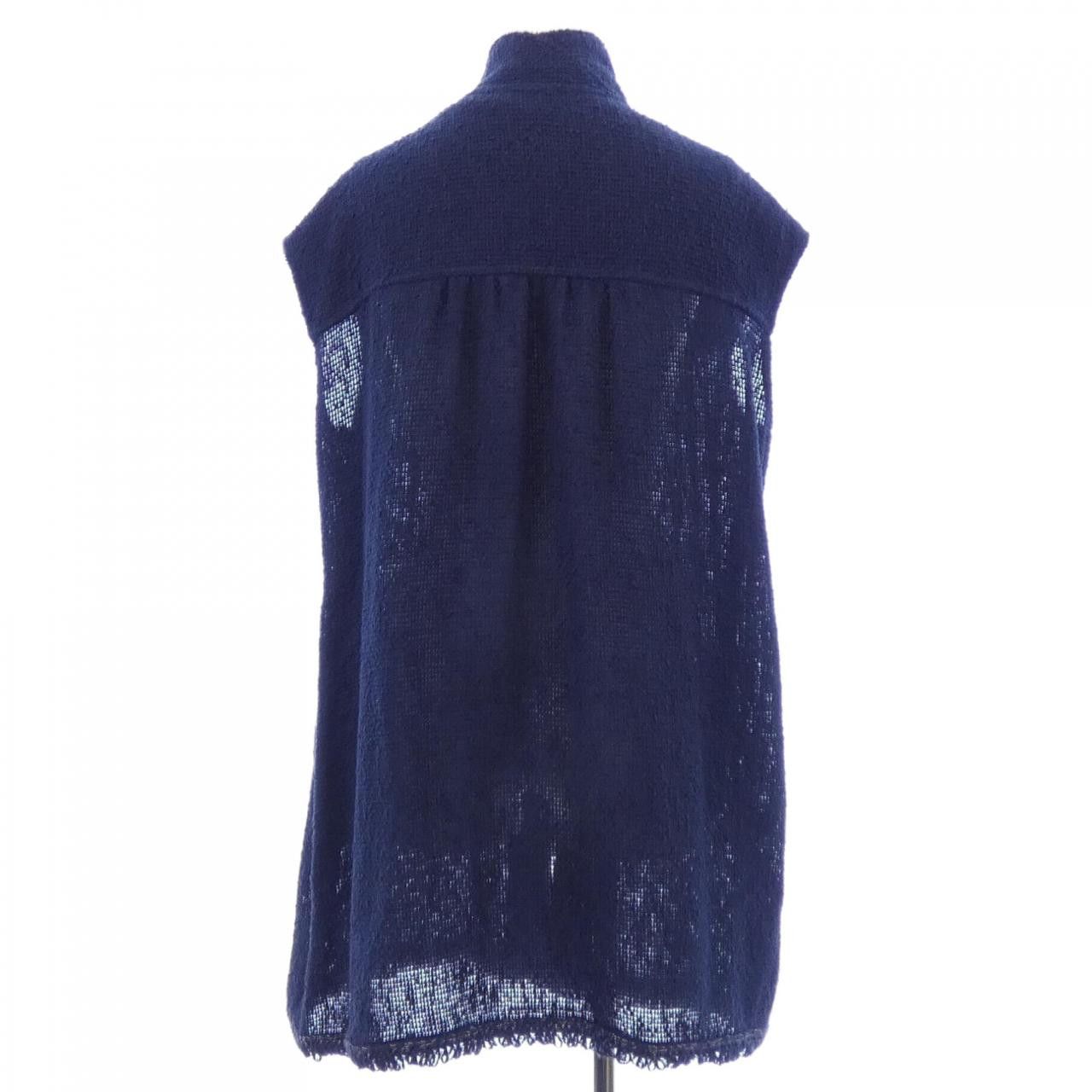 Chanel Chanel Chanel Vest Textile Tops P40472V25563 DUTY FREE for USA Size ONE SIZE - 2 Thumbnail