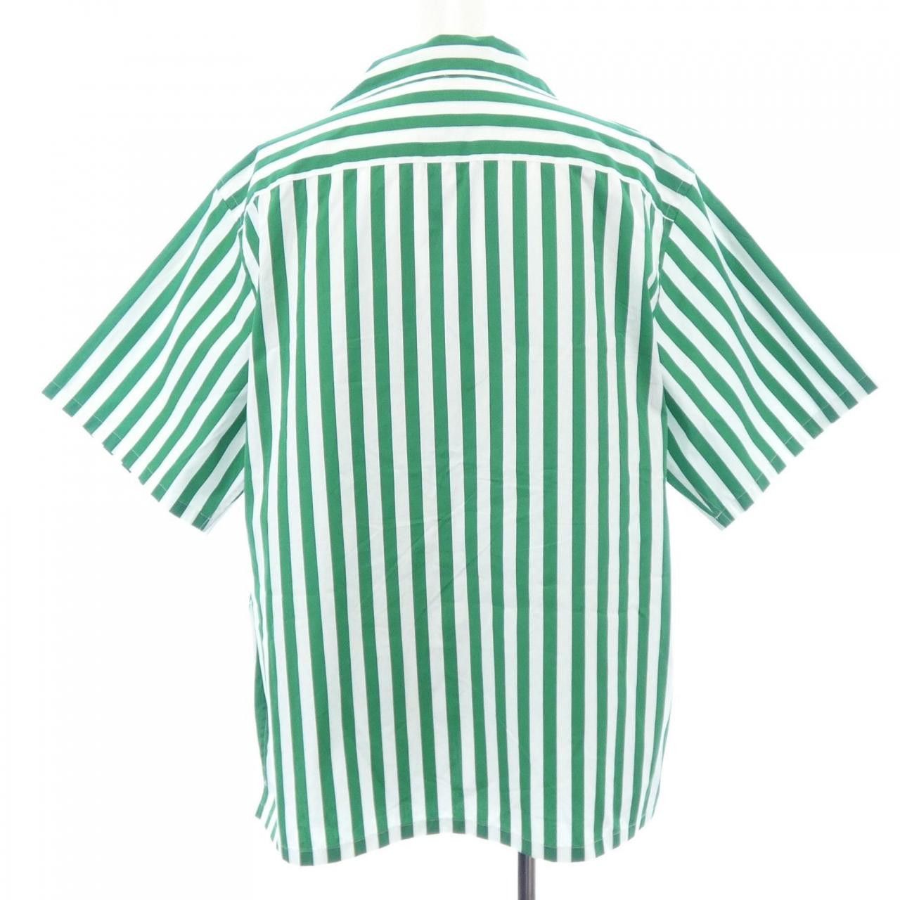 Prada Prada Prada Cotton Short Sleeve Shirt Textile Tops UCS414 S221 108R DUTY FREE for USA Size ONE SIZE - 2 Thumbnail