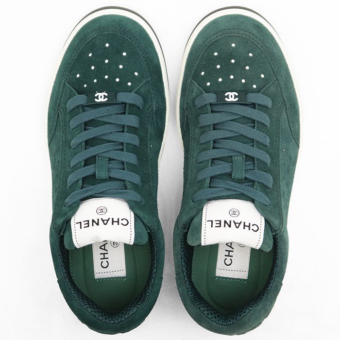Chanel Chanel Chanel Suede Sneakers Leather Shoes G39225 DUTY FREE for USA Size ONE SIZE - 8 Thumbnail