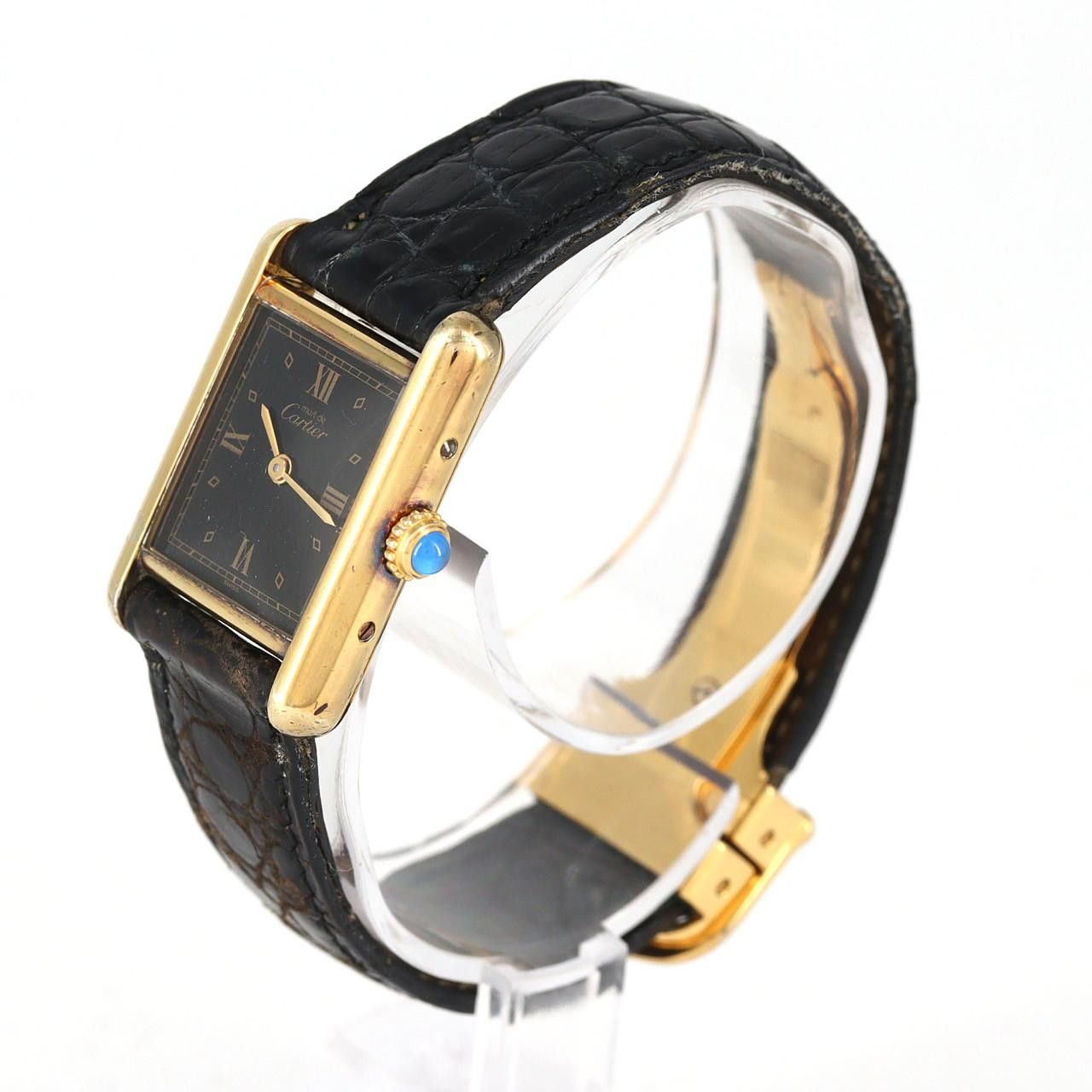 Cartier Cartier Cartier Must Tank Quartz Metal Quartz W1001354 DUTY FREE for USA Size ONE SIZE - 2 Thumbnail