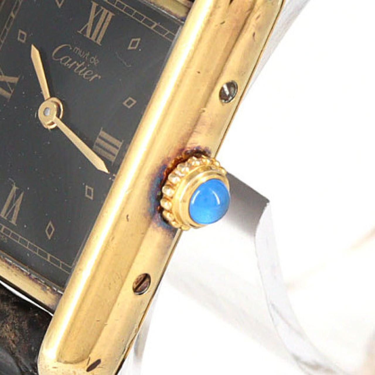 Cartier Cartier Cartier Must Tank Quartz Metal Quartz W1001354 DUTY FREE for USA Size ONE SIZE - 3 Thumbnail