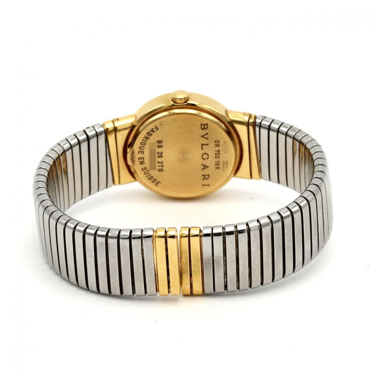 Bvlgari Bvlgari Bvlgari Bvlgari Tubogas Au750 Quartz Precious Metal Quartz BB262TG/BB262TSY/12.2 DUTY FREE for USA Size ONE SIZE - 6 Thumbnail
