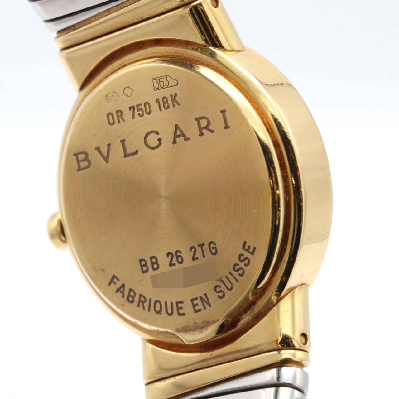 Bvlgari Bvlgari Bvlgari Bvlgari Tubogas Au750 Quartz Precious Metal Quartz BB262TG/BB262TSY/12.2 DUTY FREE for USA Size ONE SIZE - 5 Thumbnail