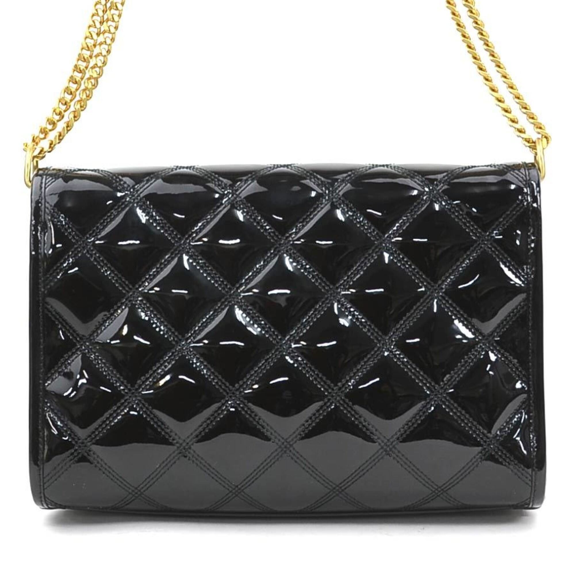 Saint Laurent Paris Saint Laurent shoulder bag, patent leather, black, women's, 650769, r11114r Size ONE SIZE - 3 Thumbnail