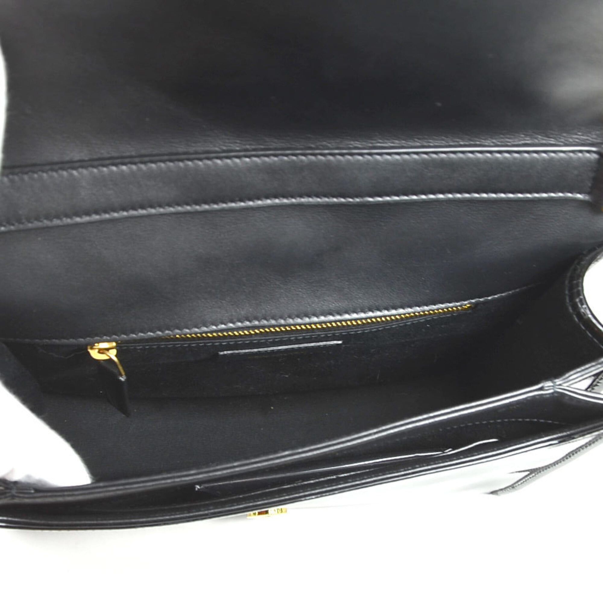 Saint Laurent Paris Saint Laurent shoulder bag, patent leather, black, women's, 650769, r11114r Size ONE SIZE - 5 Thumbnail