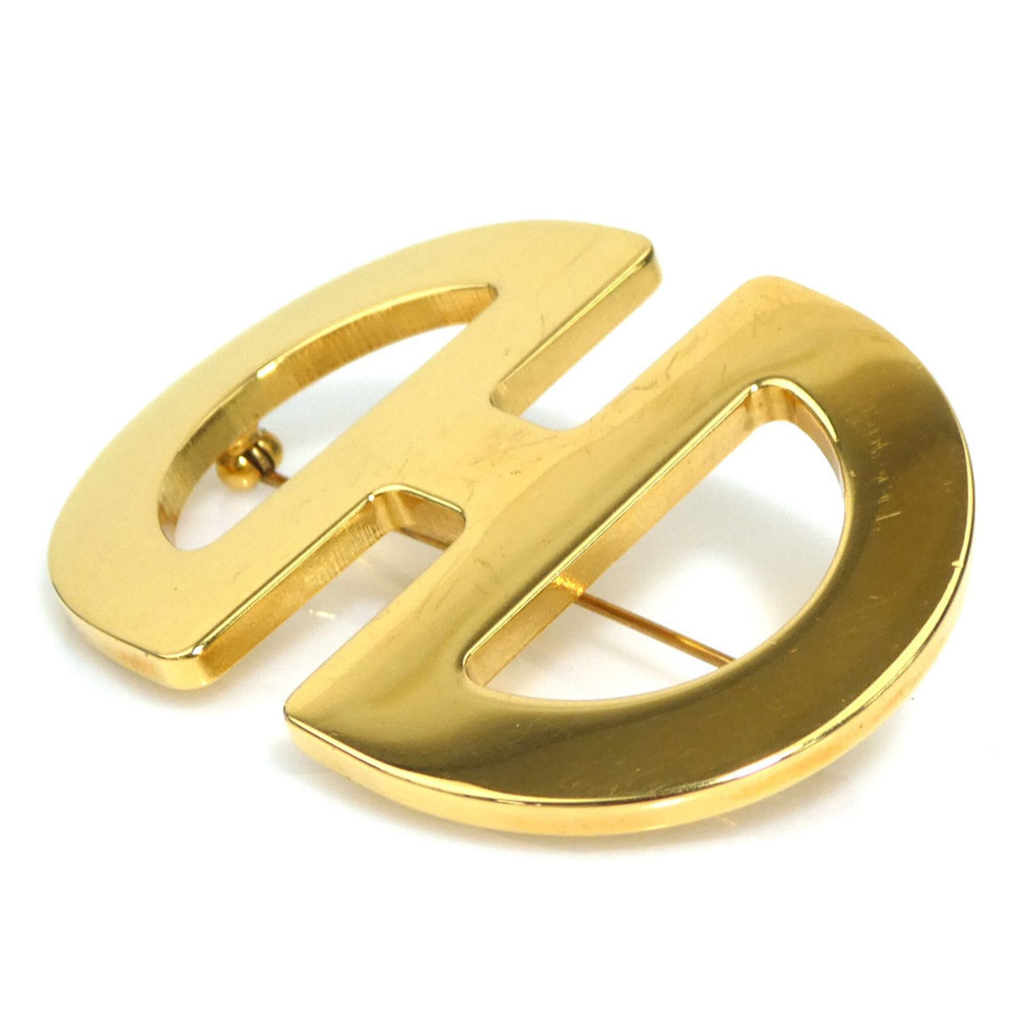 Celine Celine brooch, metal, gold, for men and women, r11121a Size ONE SIZE - 3 Thumbnail