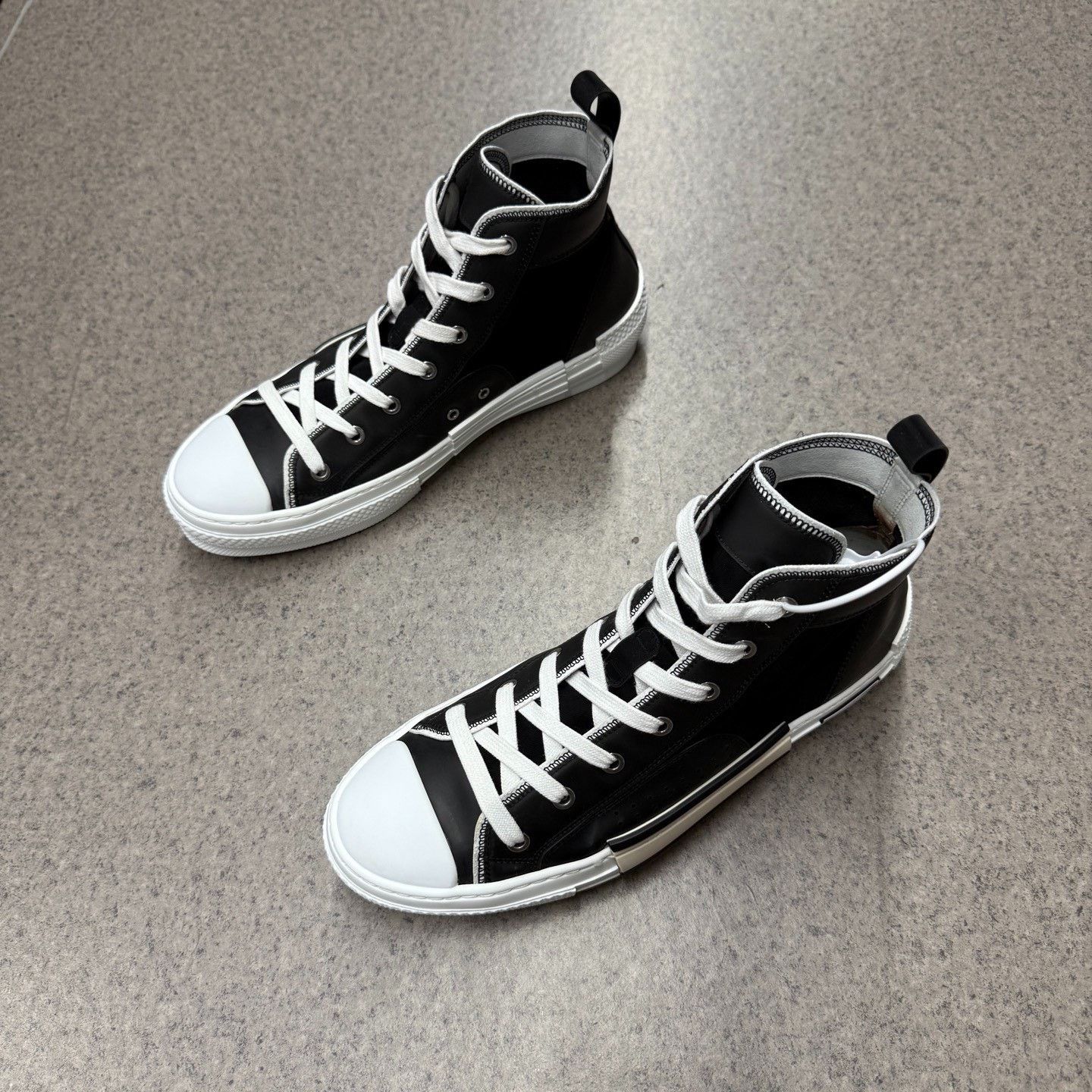 Dior Dior Black Hitop Sneakers 9 Men Size US 9 / EU 42 - 4 Thumbnail