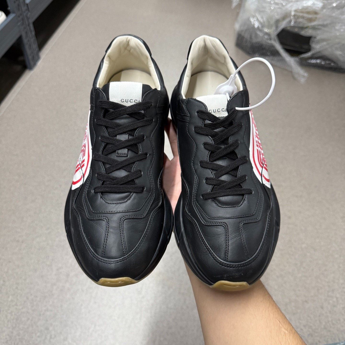 Gucci Gucci Black Lowtop Sneakers 10 Men Size US 10 / EU 43 - 5 Thumbnail