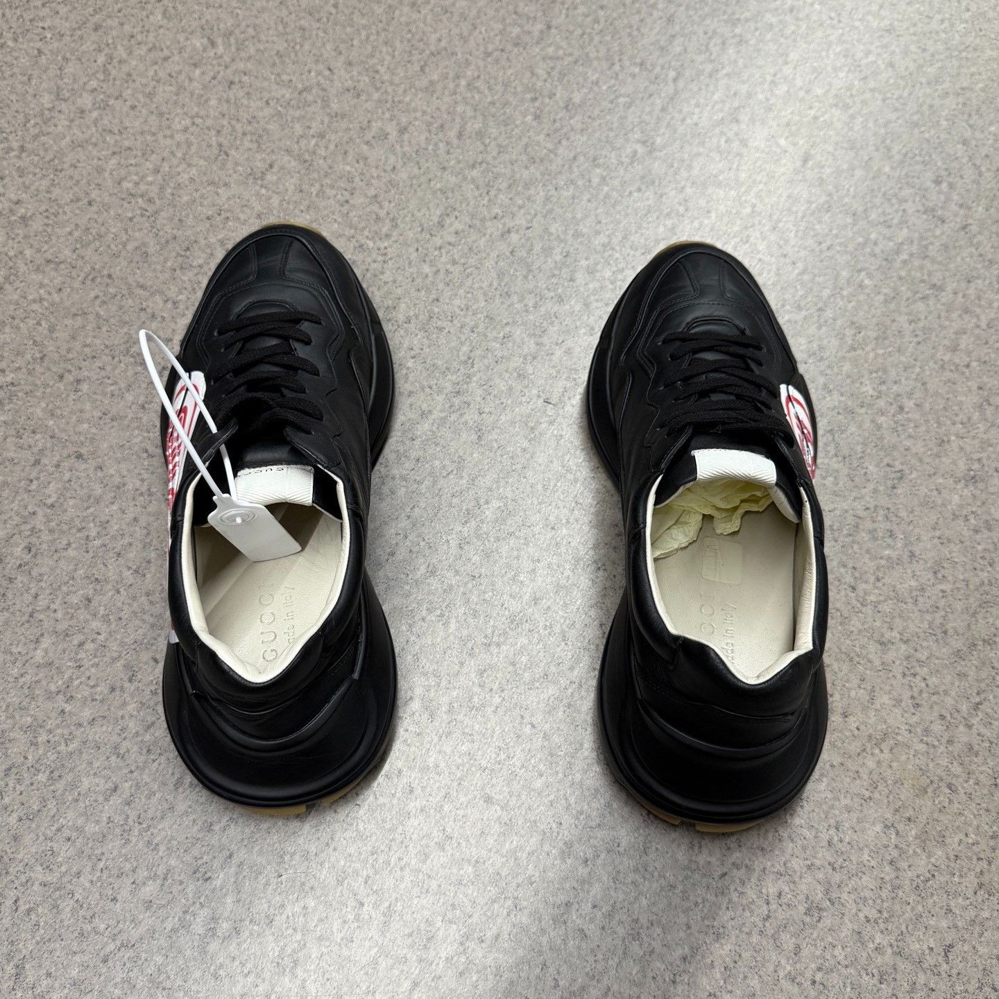 Gucci Gucci Black Lowtop Sneakers 10 Men Size US 10 / EU 43 - 8 Thumbnail