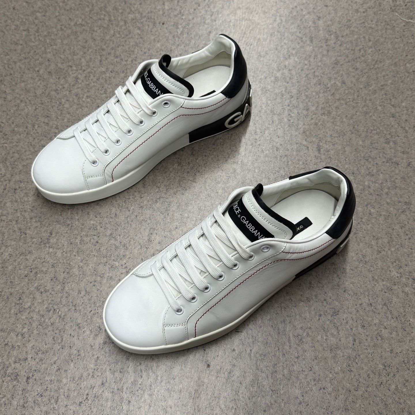 Dolce & Gabbana Dolce & Gabbana White Lowtop Sneakers 10.5 Men Size US 10.5 / EU 43-44 - 5 Thumbnail