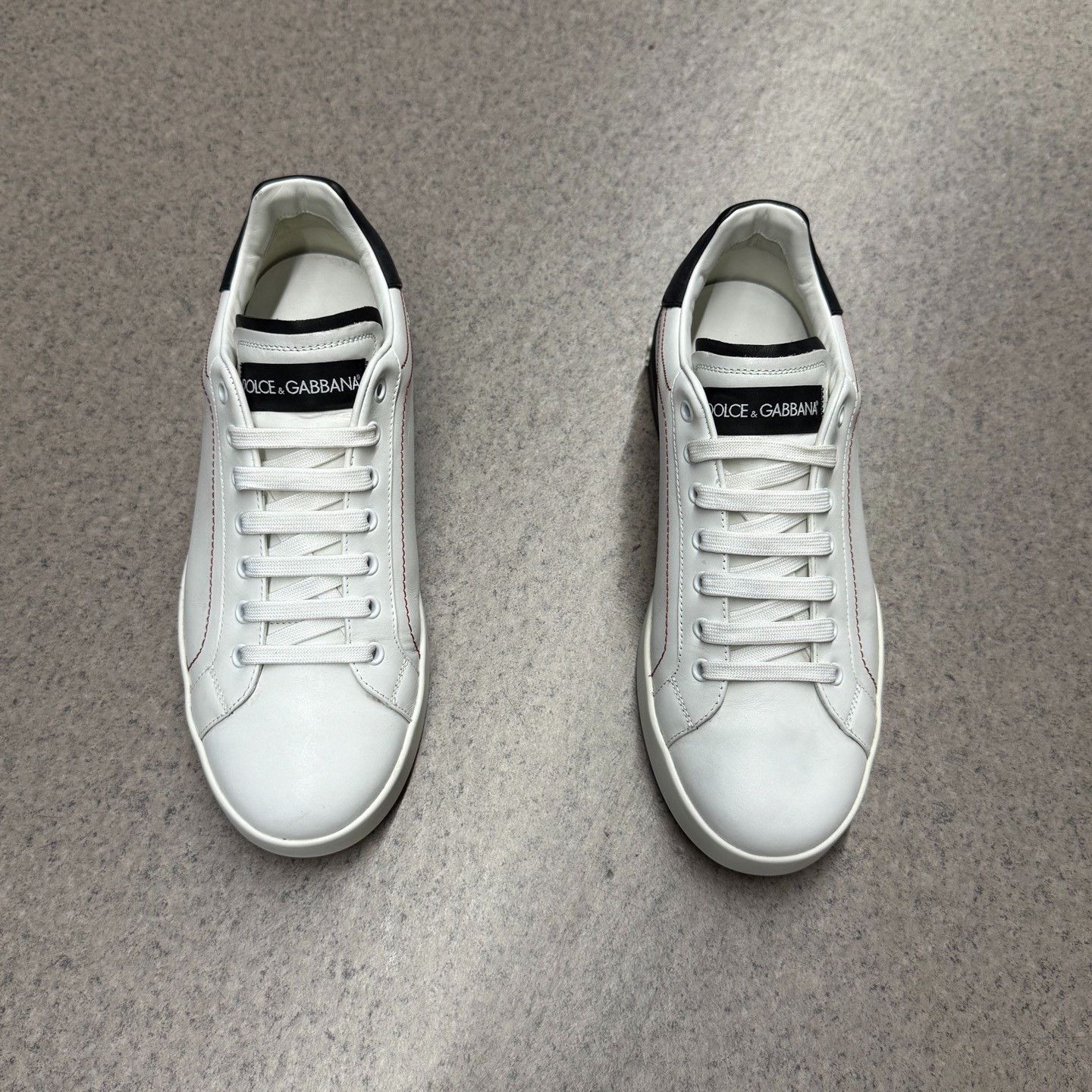 Dolce & Gabbana Dolce & Gabbana White Lowtop Sneakers 10.5 Men Size US 10.5 / EU 43-44 - 8 Thumbnail