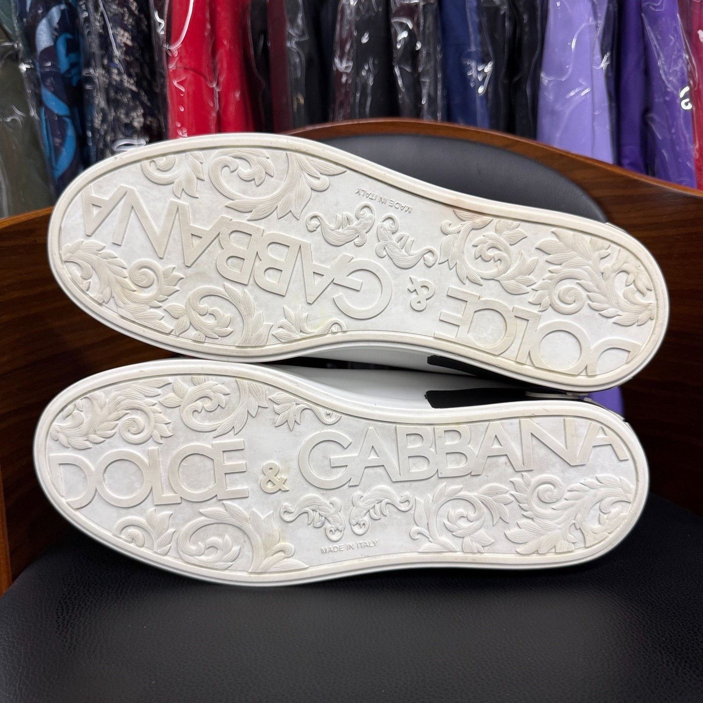 Dolce & Gabbana Dolce & Gabbana White Lowtop Sneakers 10.5 Men Size US 10.5 / EU 43-44 - 9 Thumbnail