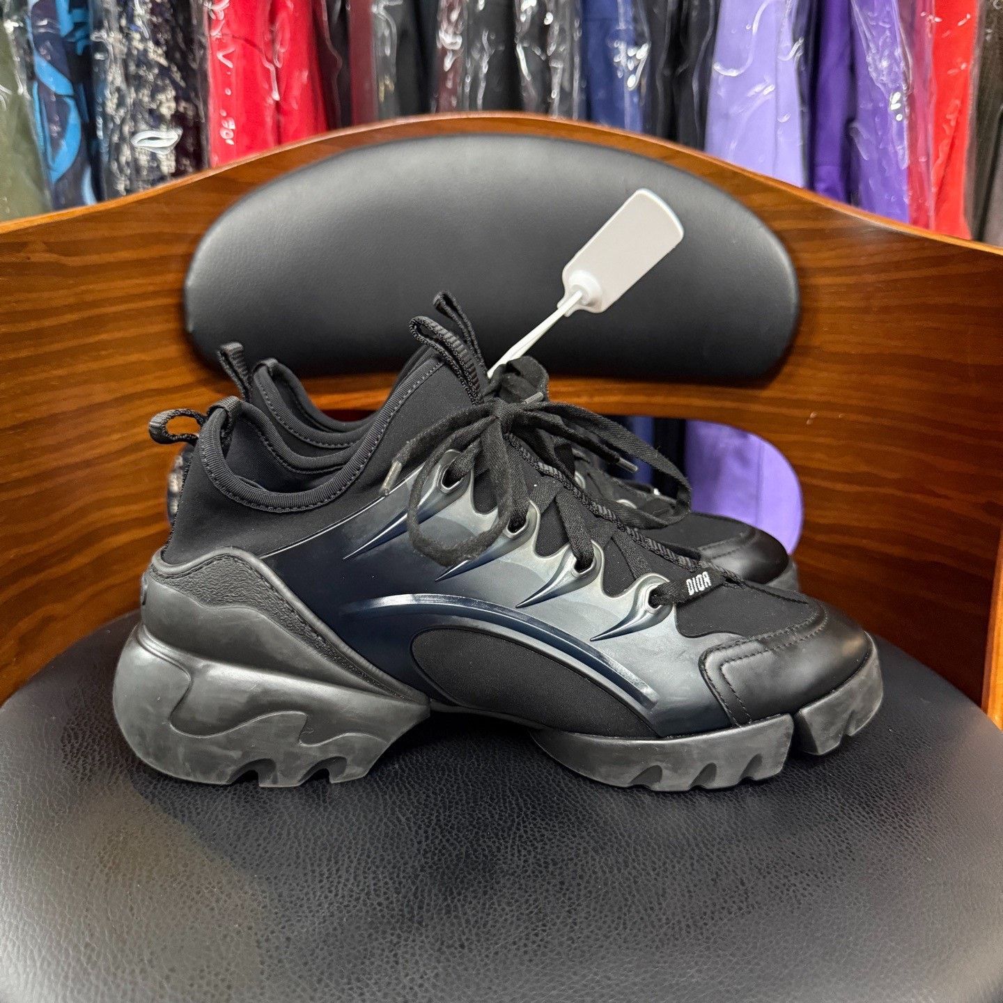 Dior Dior Black Lowtop Sneakers us_6-5 Women Size US 6.5 / IT 36.5 - 4 Thumbnail