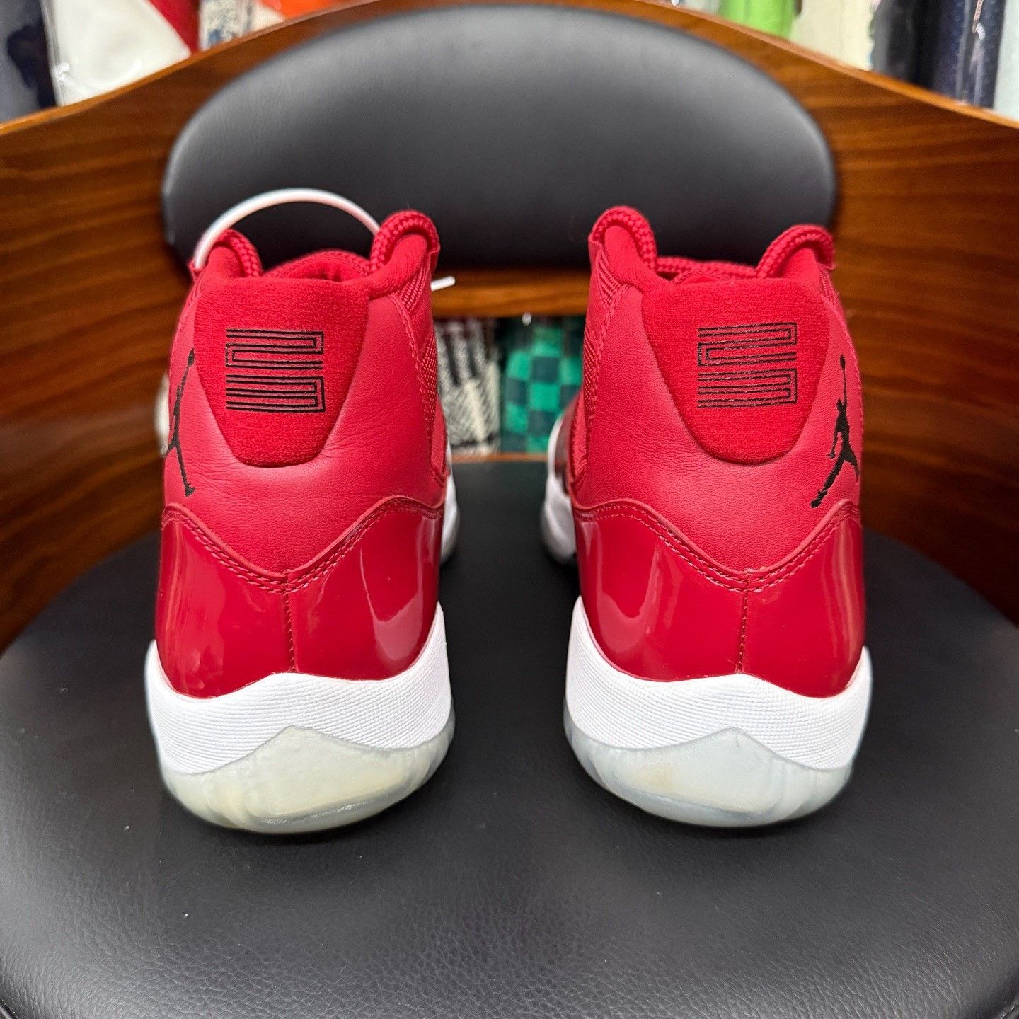 Nike Nike AJ11 Red Lowtop Sneakers 9.5 Men Size US 9.5 / EU 42-43 - 3 Thumbnail