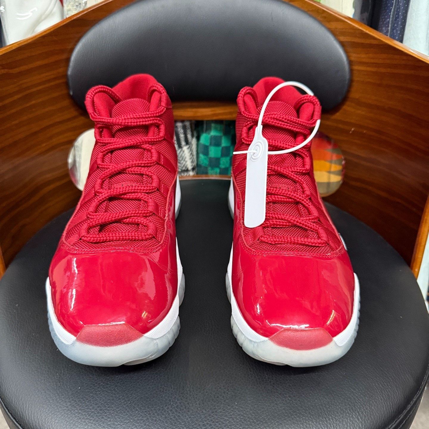 Nike Nike AJ11 Red Lowtop Sneakers 9.5 Men Size US 9.5 / EU 42-43 - 2 Thumbnail