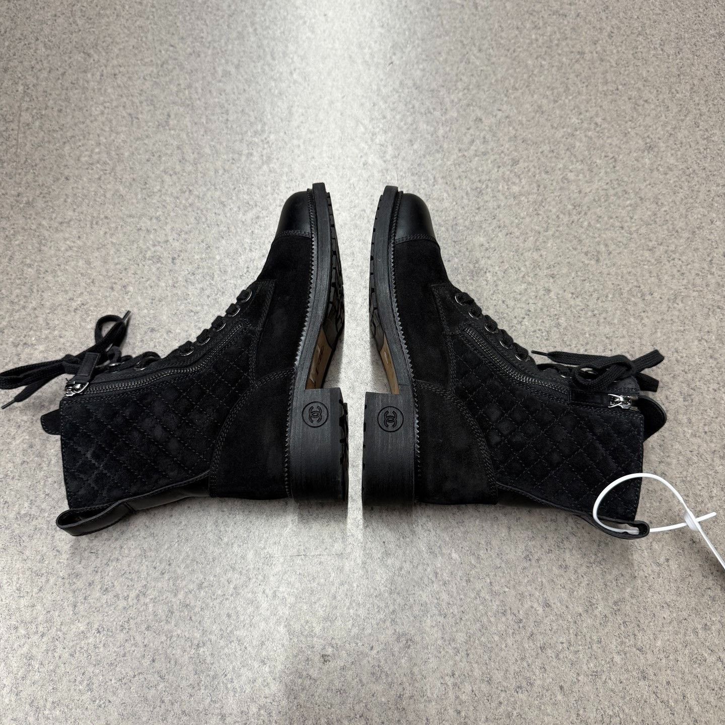 Chanel Chanel Leather Black Boots us_6-5 Women Size US 6.5 / IT 36.5 - 7 Thumbnail