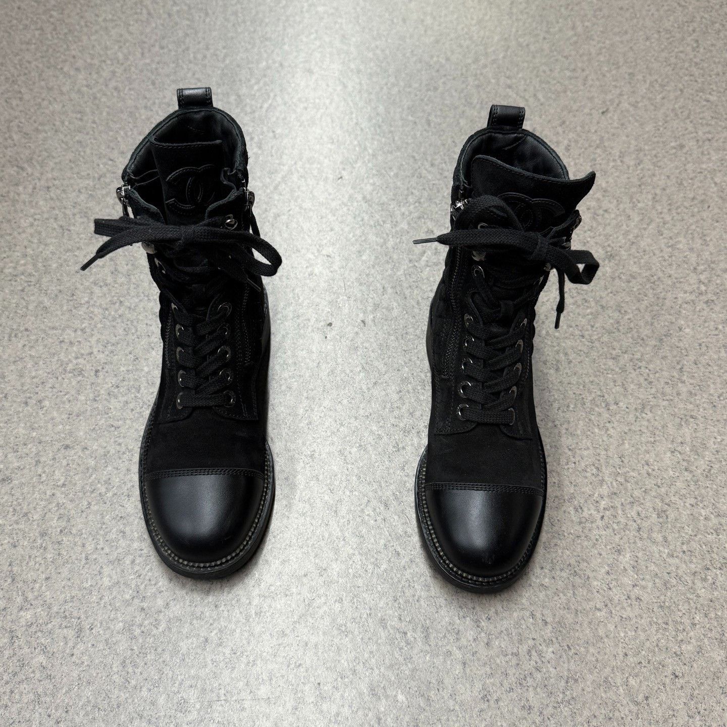 Chanel Chanel Leather Black Boots us_6-5 Women Size US 6.5 / IT 36.5 - 5 Thumbnail