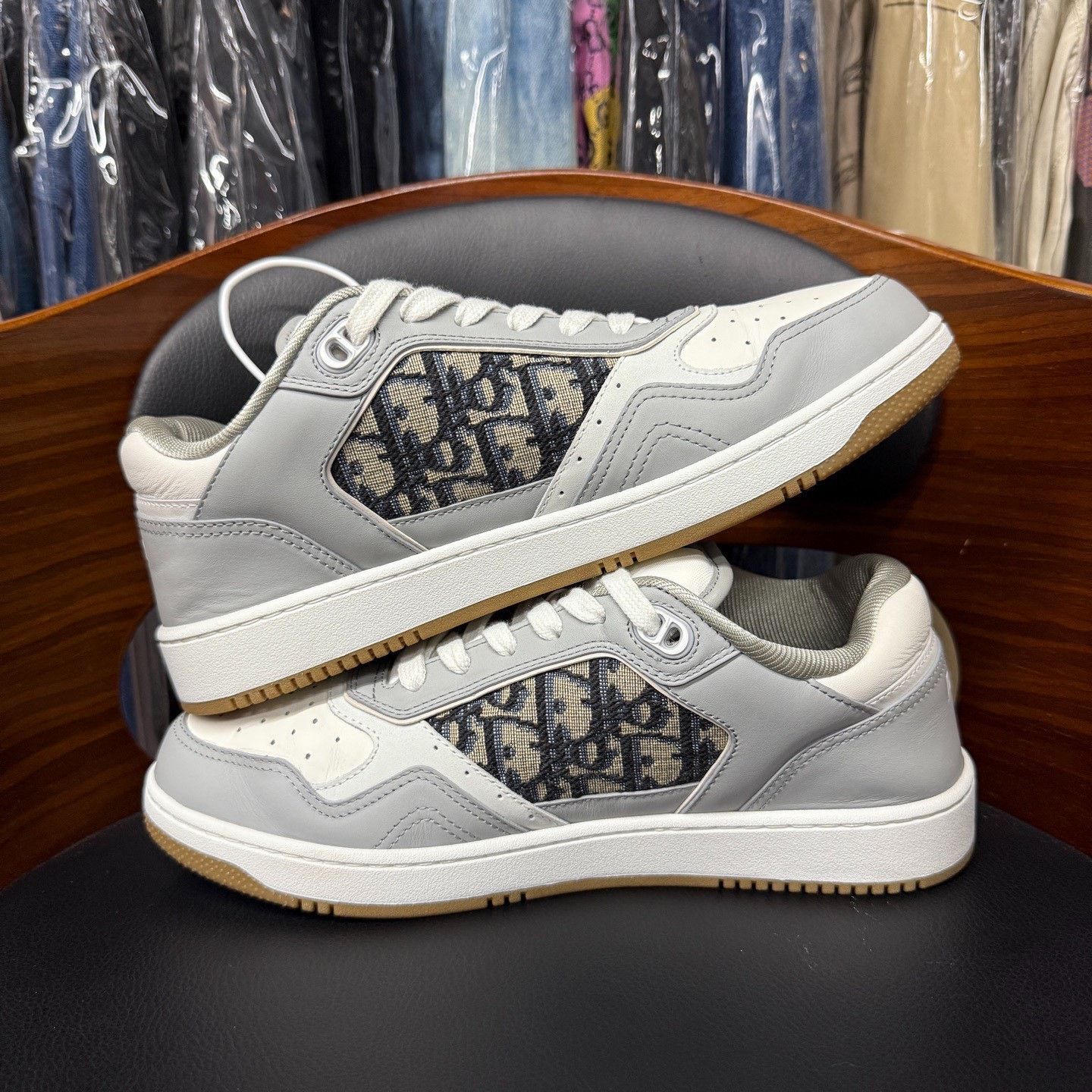 Dior Dior White Lowtop Sneakers 7.5 Men Size US 7.5 / EU 40-41 - 7 Thumbnail