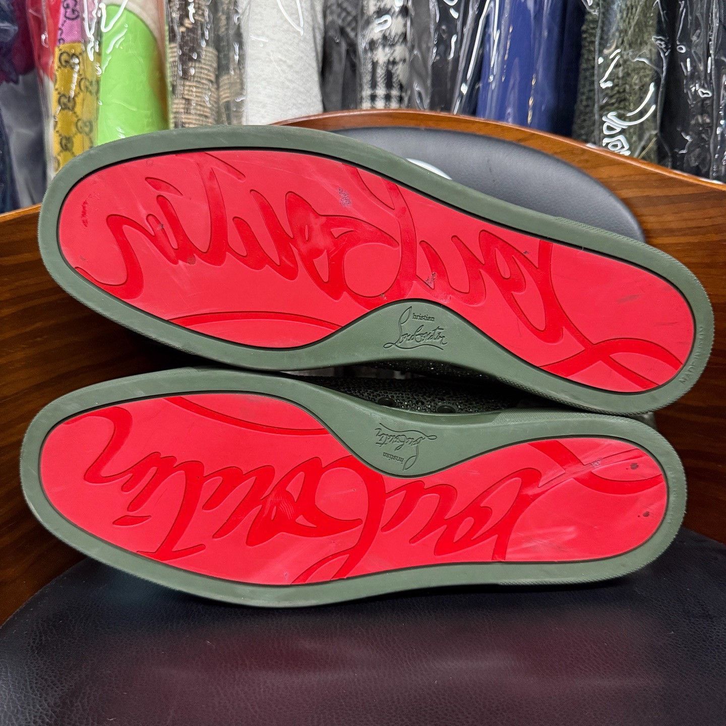 Christian Louboutin Christian Louboutin Casual Red Lowtop Sneakers 11.5 Men Size US 11.5 / EU 44-45 - 8 Thumbnail