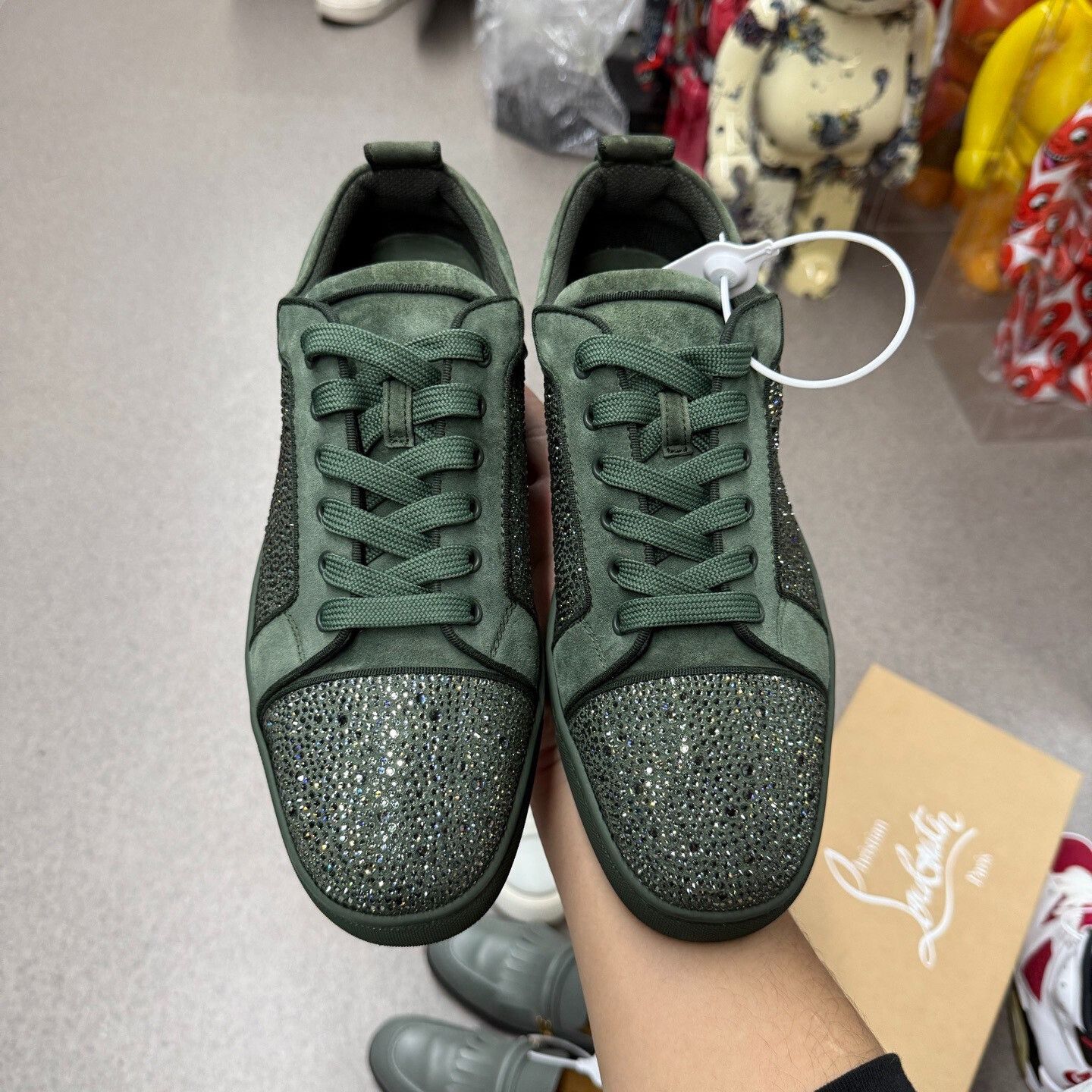 Christian Louboutin Christian Louboutin Casual Red Lowtop Sneakers 11.5 Men Size US 11.5 / EU 44-45 - 5 Thumbnail