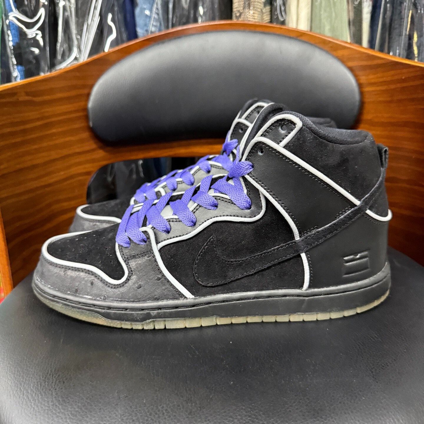 Nike Nike DUNK Purple Lowtop Sneakers 9 Men Size US 9 / EU 42 - 6 Thumbnail