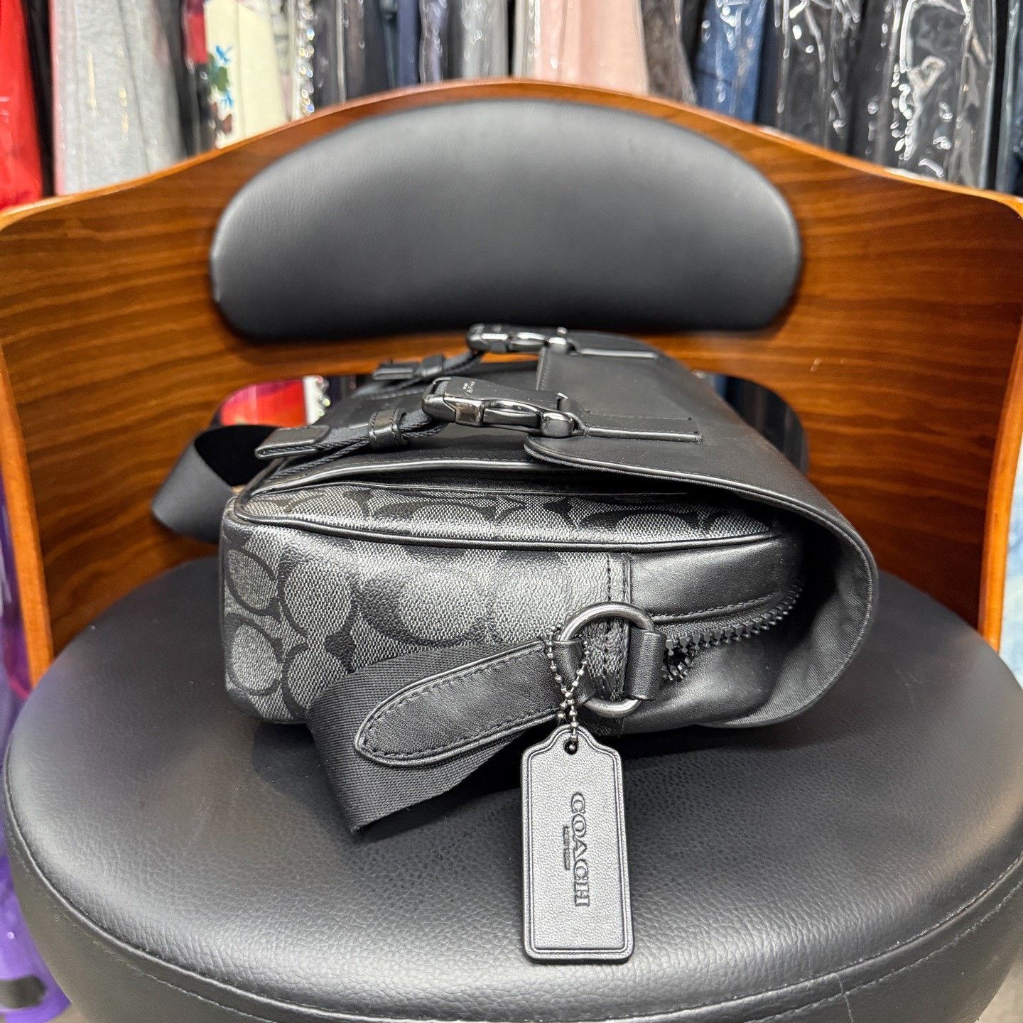 Coach Coach Black Bag one size Men Size ONE SIZE - 4 Thumbnail