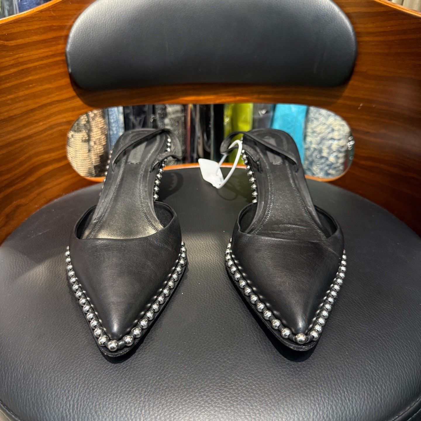 Alexander Wang Alexander Wang Black Sandals us_8-5 Women Size US 8.5 / IT 38.5 - 2 Thumbnail