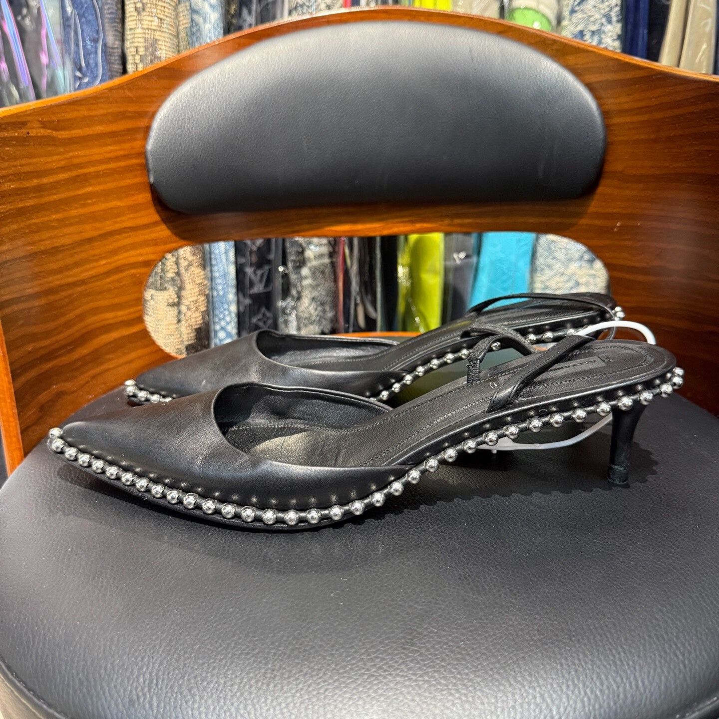 Alexander Wang Alexander Wang Black Sandals us_8-5 Women Size US 8.5 / IT 38.5 - 6 Thumbnail