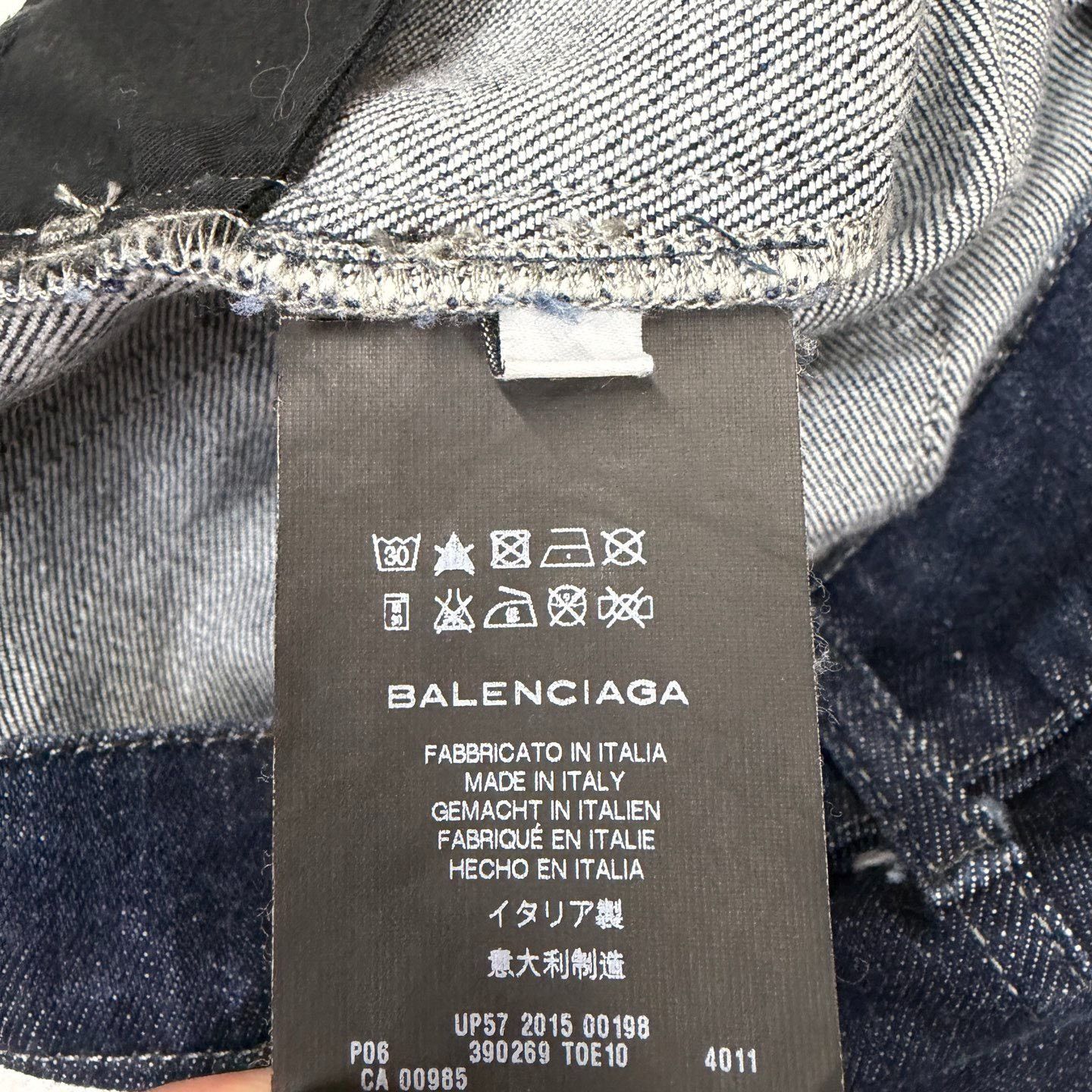 Balenciaga Balenciaga Denim Black Denim Jeans 28 Men Size US 28 / EU 44 - 4 Thumbnail