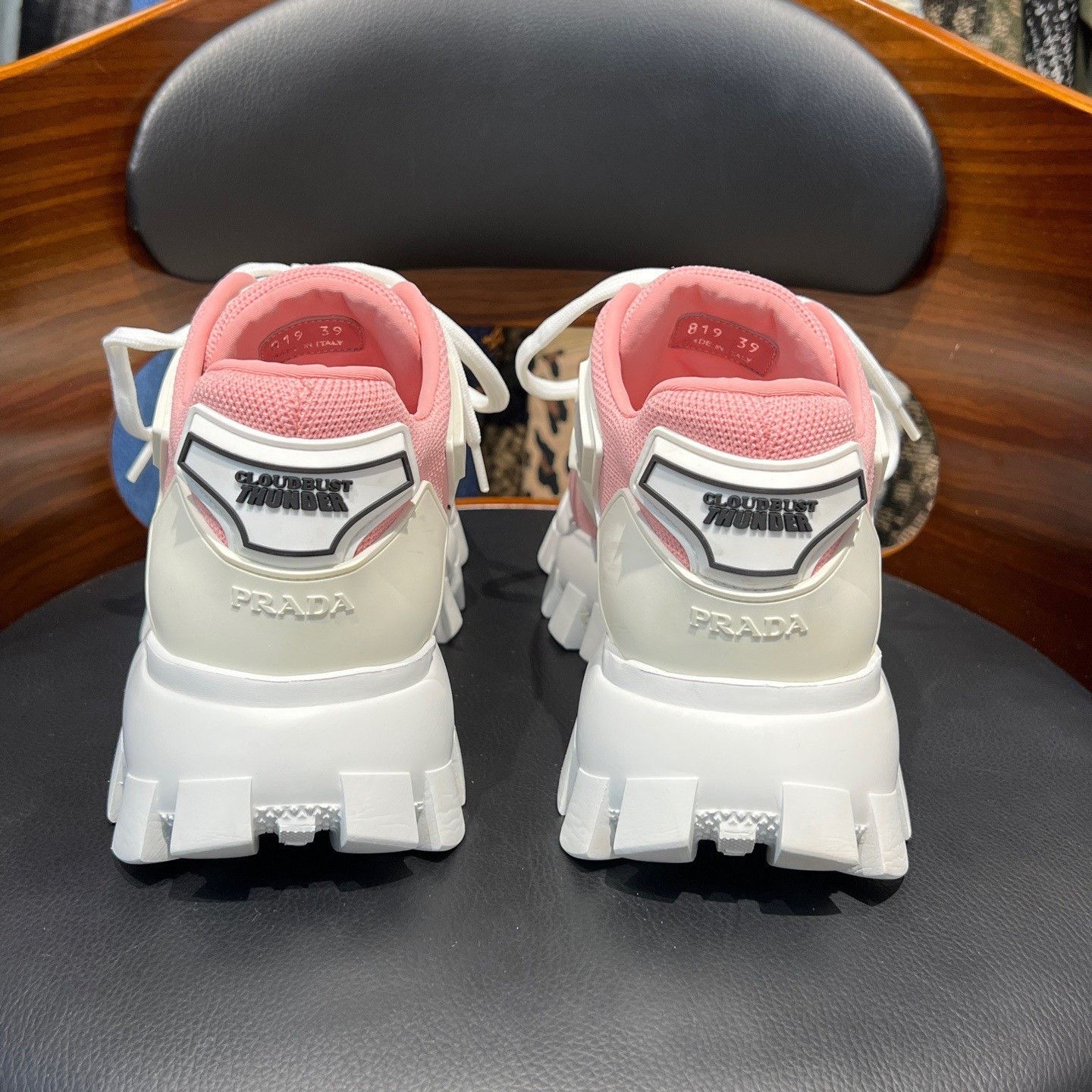 Prada Prada Lowtop Sneakers us_8-5 Women Size US 8.5 / IT 38.5 - 3 Thumbnail