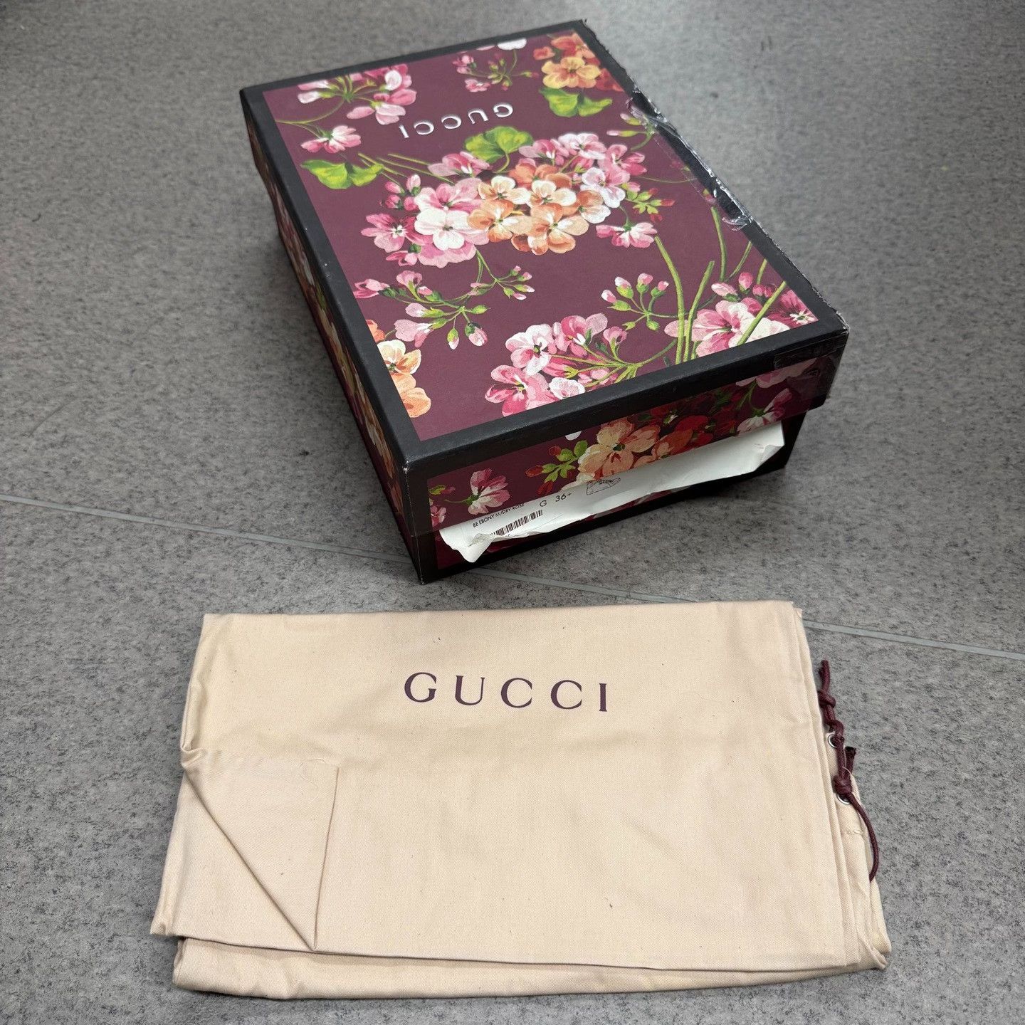 Gucci Gucci Floral Red Hitop Sneakers us_6 Women Size US 6 / IT 36 - 9 Thumbnail